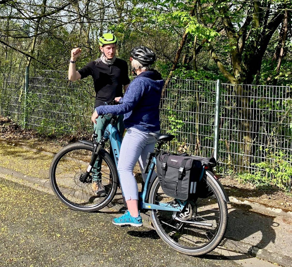 Es wird wieder geübt.