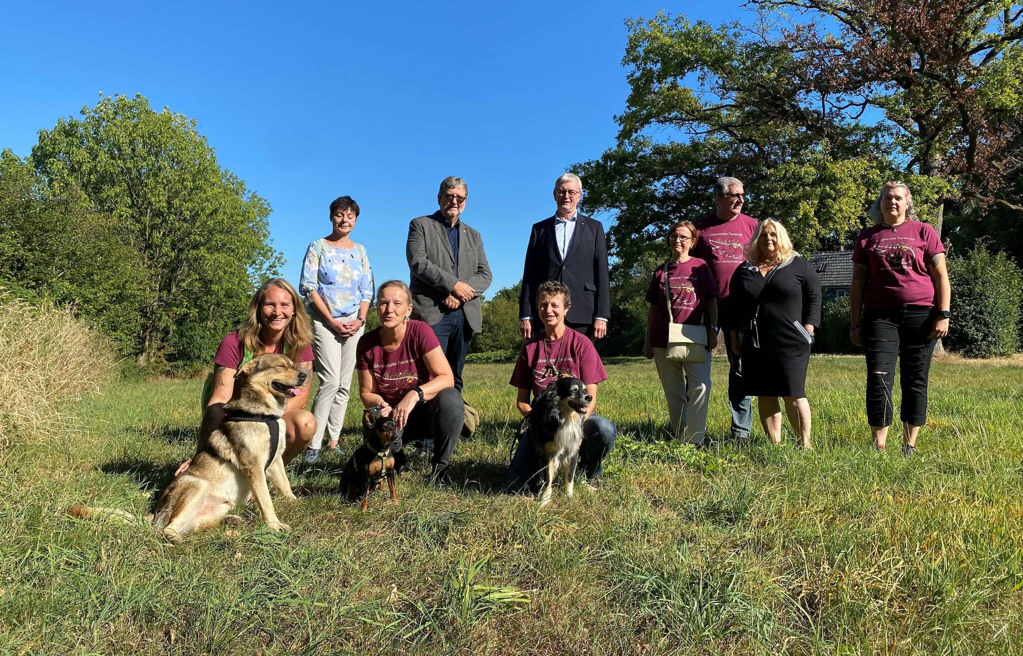 Die Schlüsselübergabe im Jahr 2022. Dann