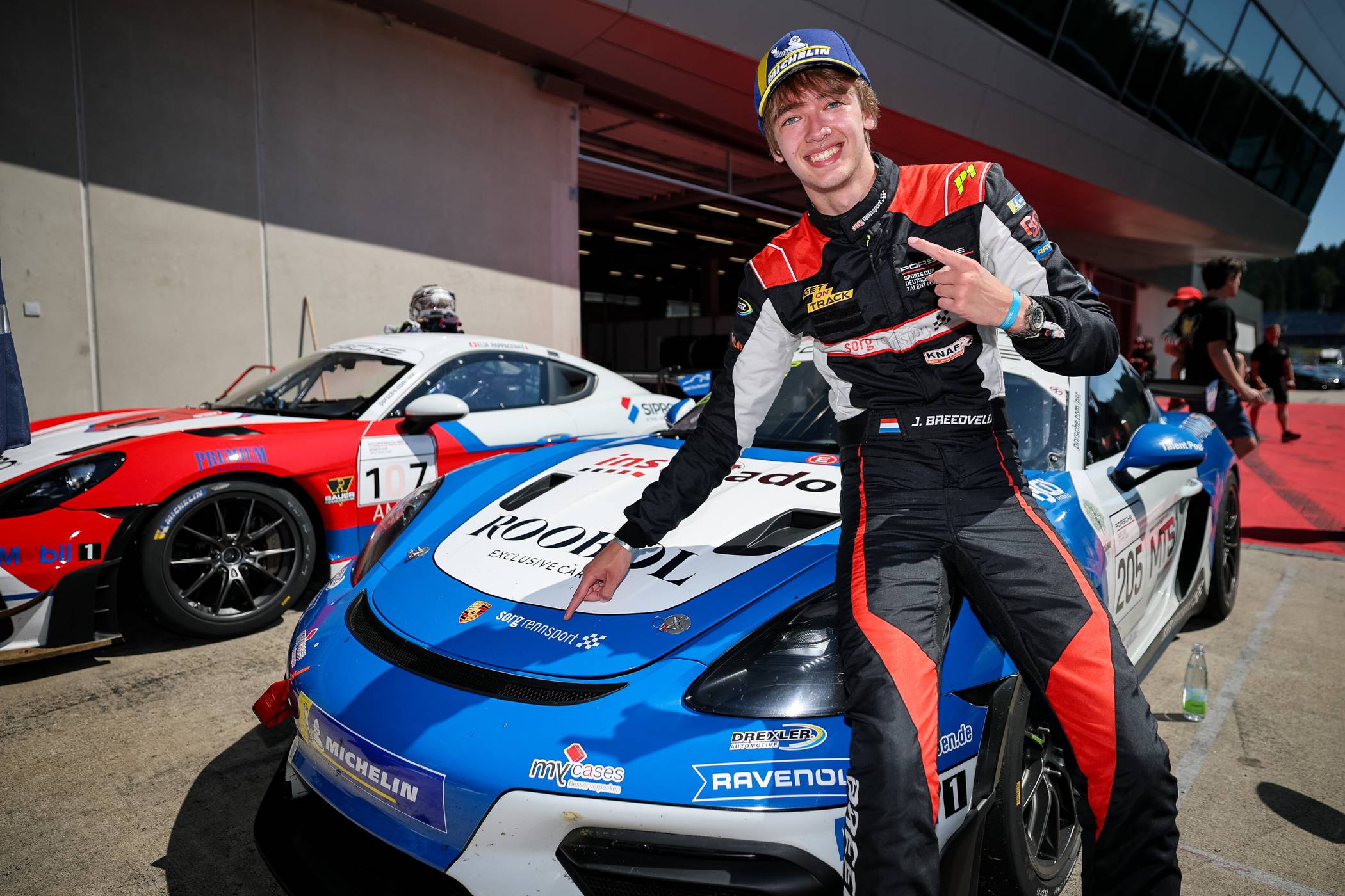  # 205 – Joep Breedveld (NL), Porsche 718 Cayman GT4 RS Clubsport (982), Porsche Sprint Challenge GT4. 