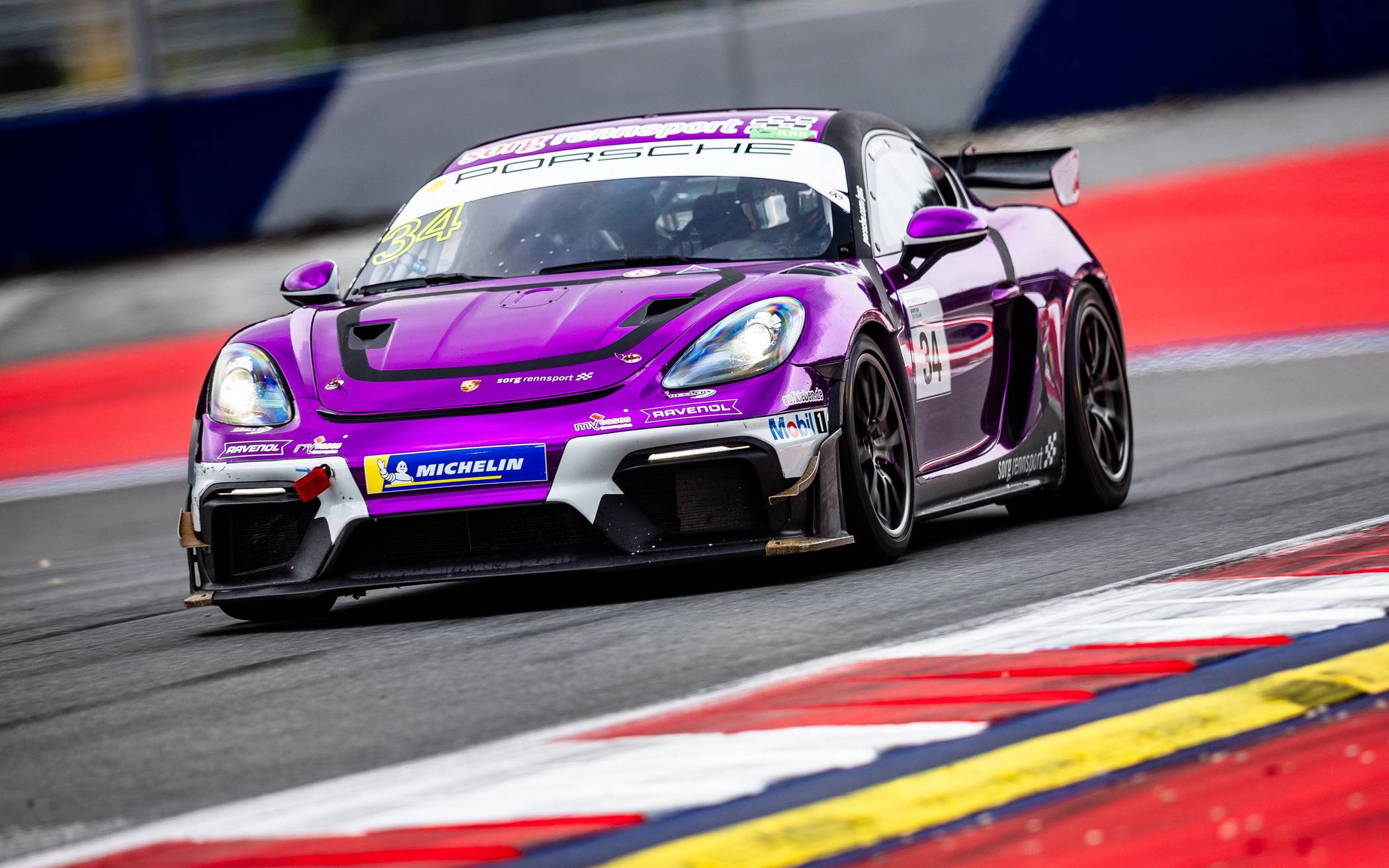 # 34 – Nick von Essen (D), Porsche 718 Cayman GT4 RS Clubsport (982), Porsche Sprint...