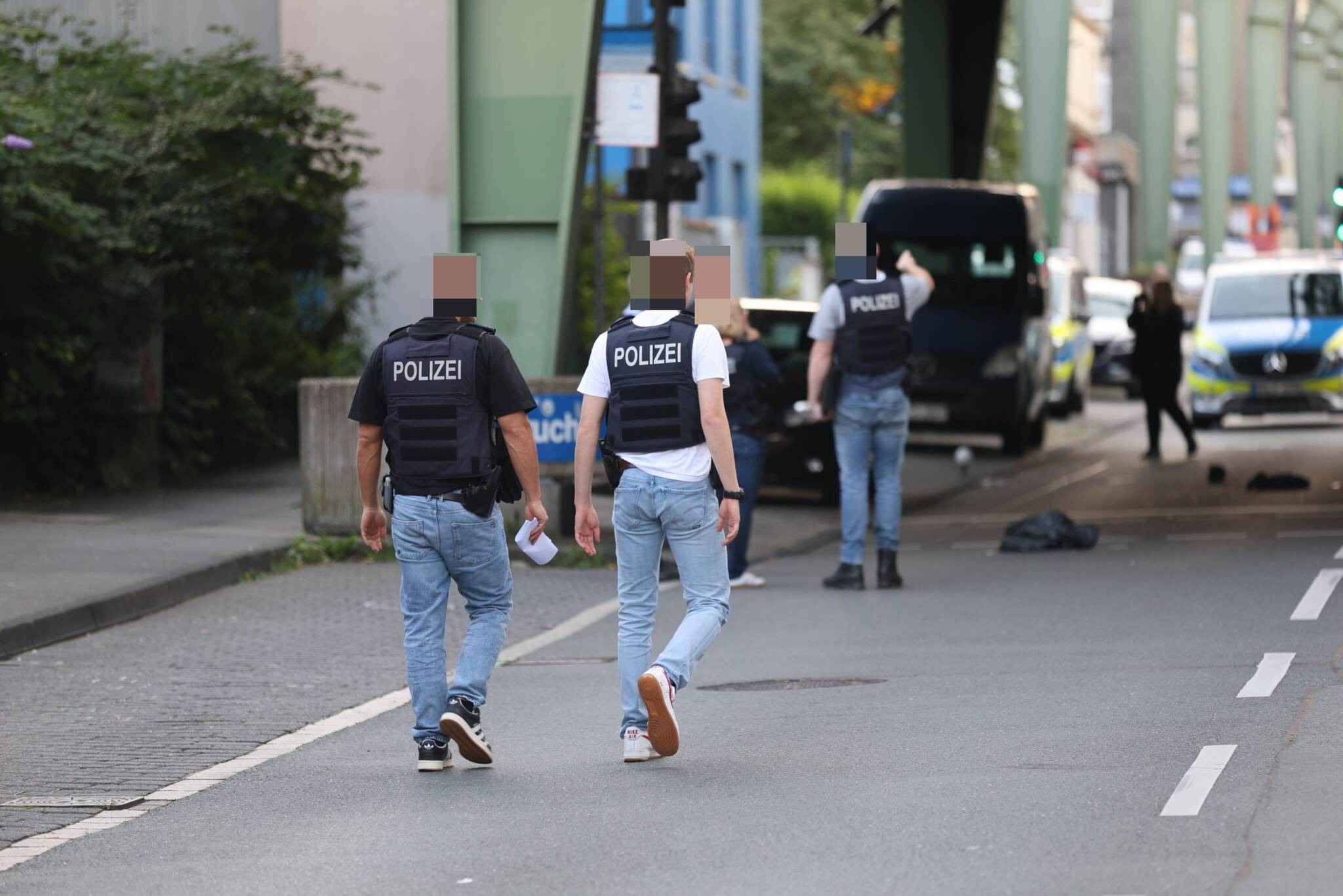  Der bereich ist abgesperrt. 