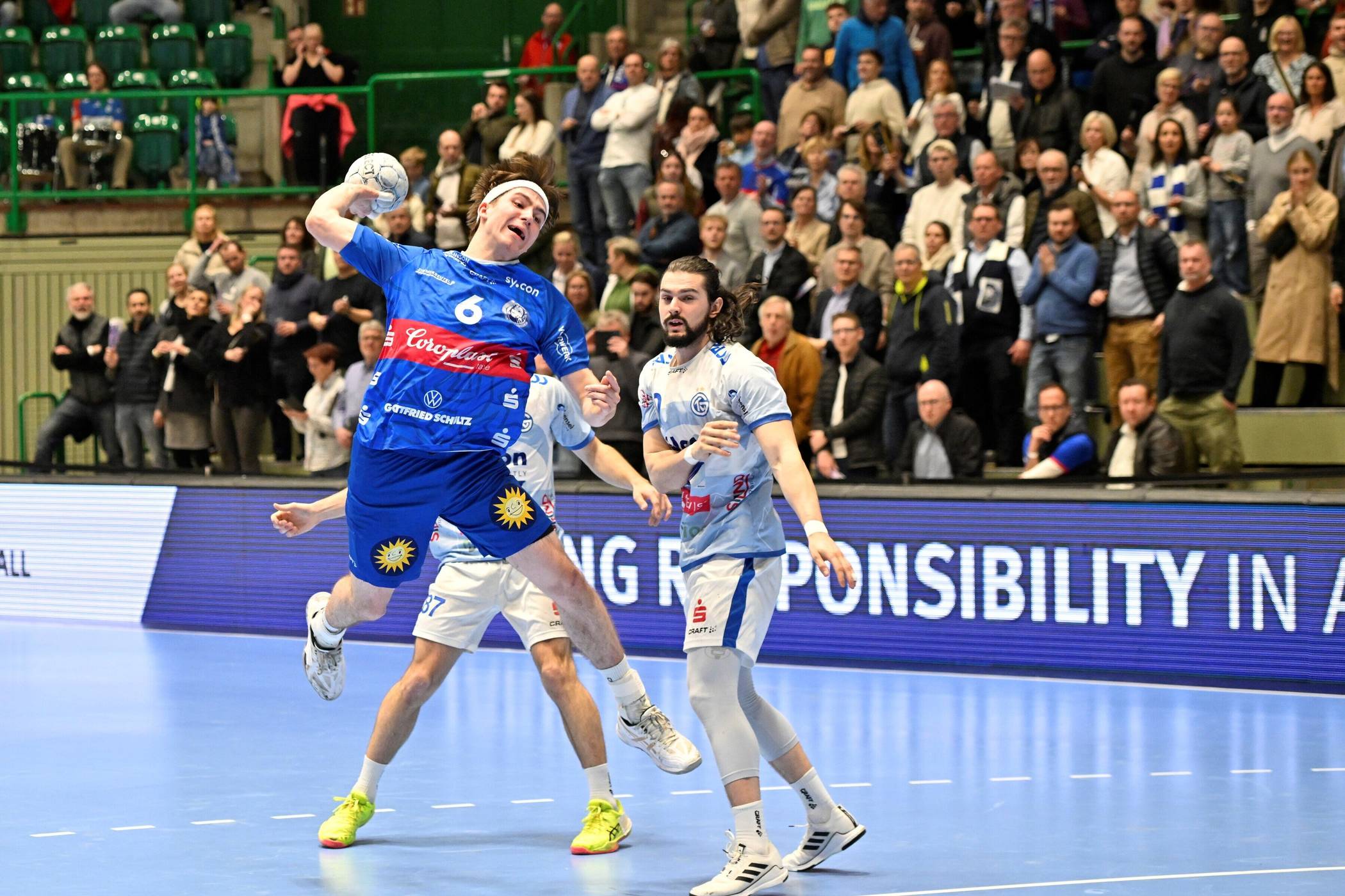 Soeren Servos in Aktion.