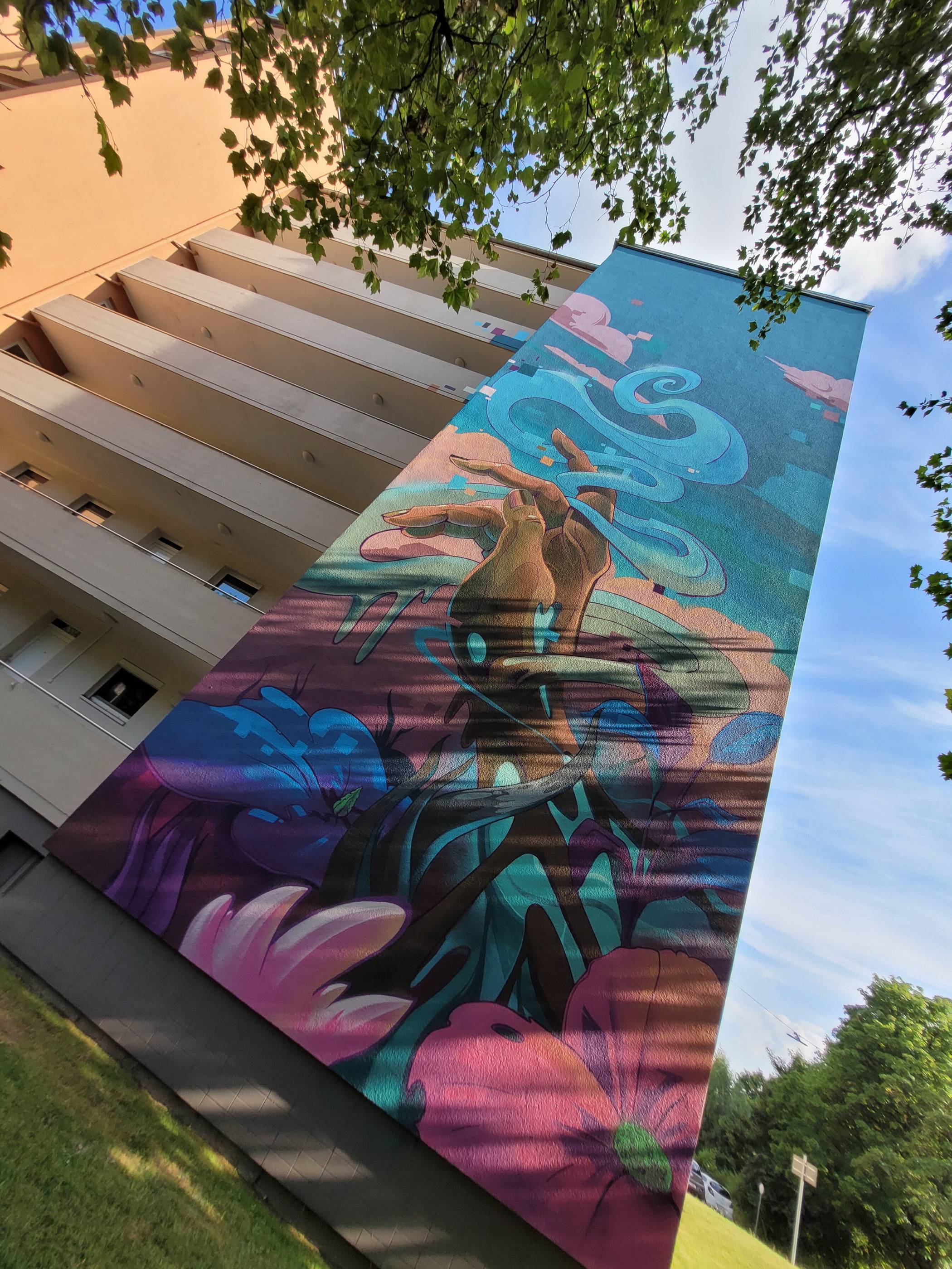 An der Kurfürstenstraße 135 und 137 in Ronsdorf war der ungarische Künstler „Fat...