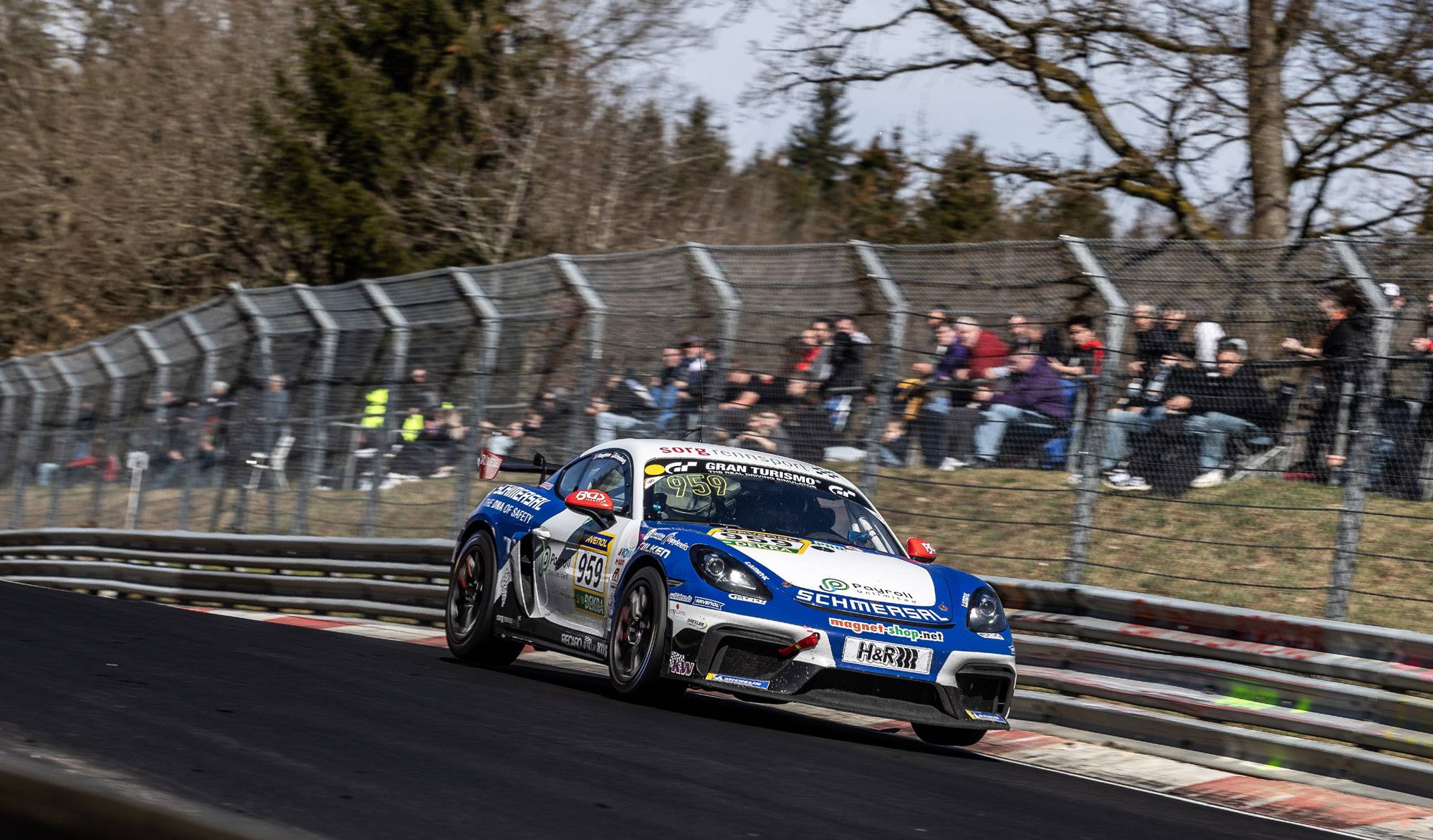 Schmersal Porsche 718 Cayman GT4 Clubsport (Typ 982), Klasse CUP3.