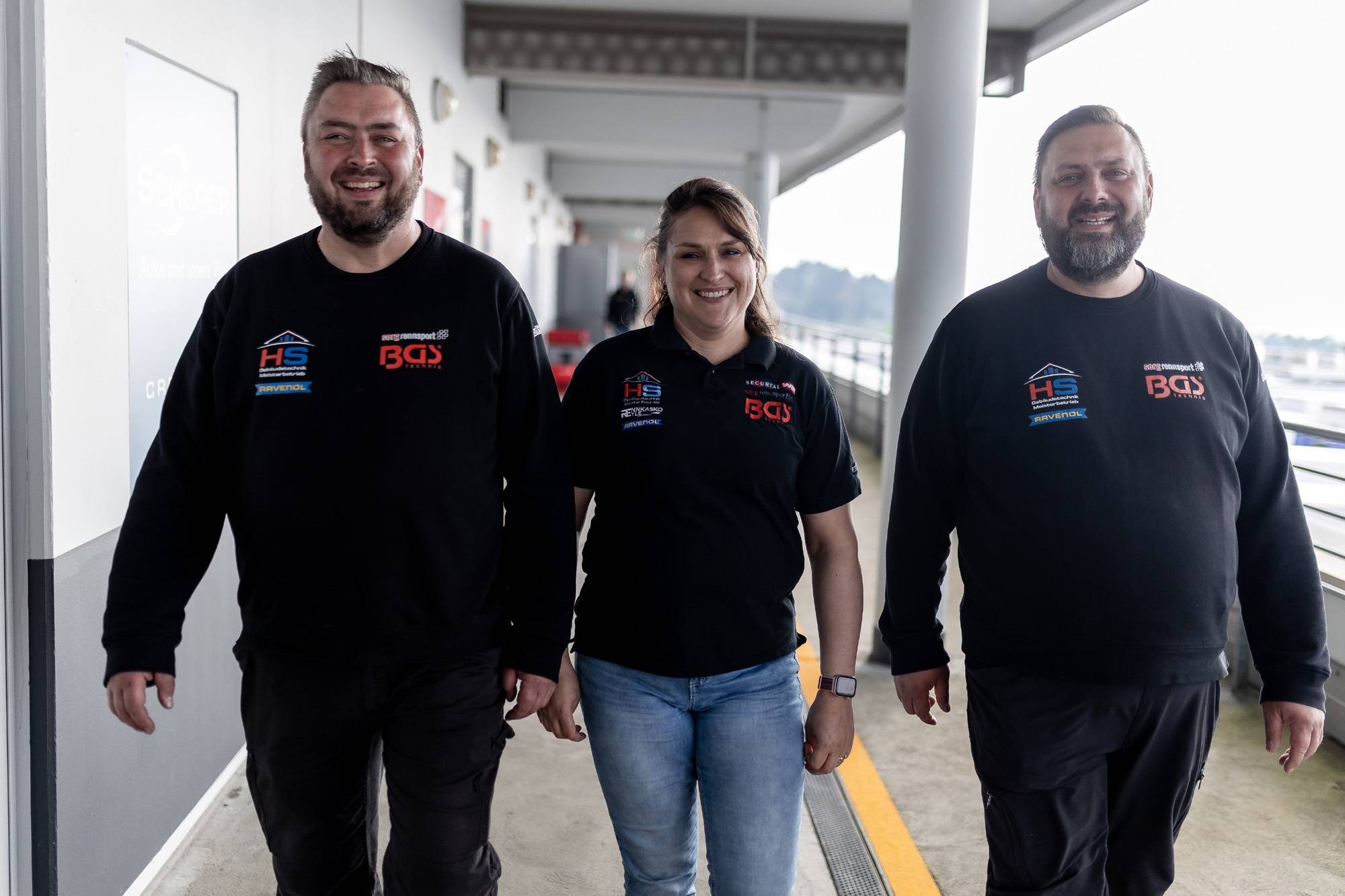  Das Führungsteam von Sorg Rennsport: Daniel, Meike und Benjamin Sorg (v.li.). 