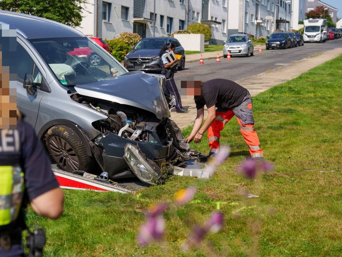 Unfall beim Einparken
