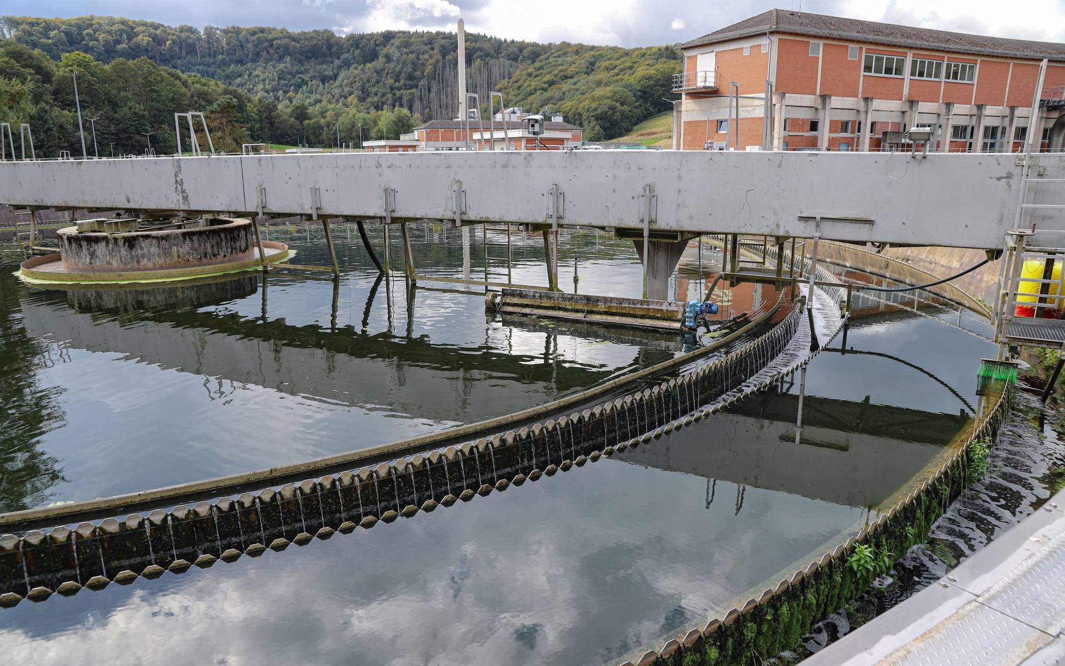 Das Klärwerk in Buchenhofen.