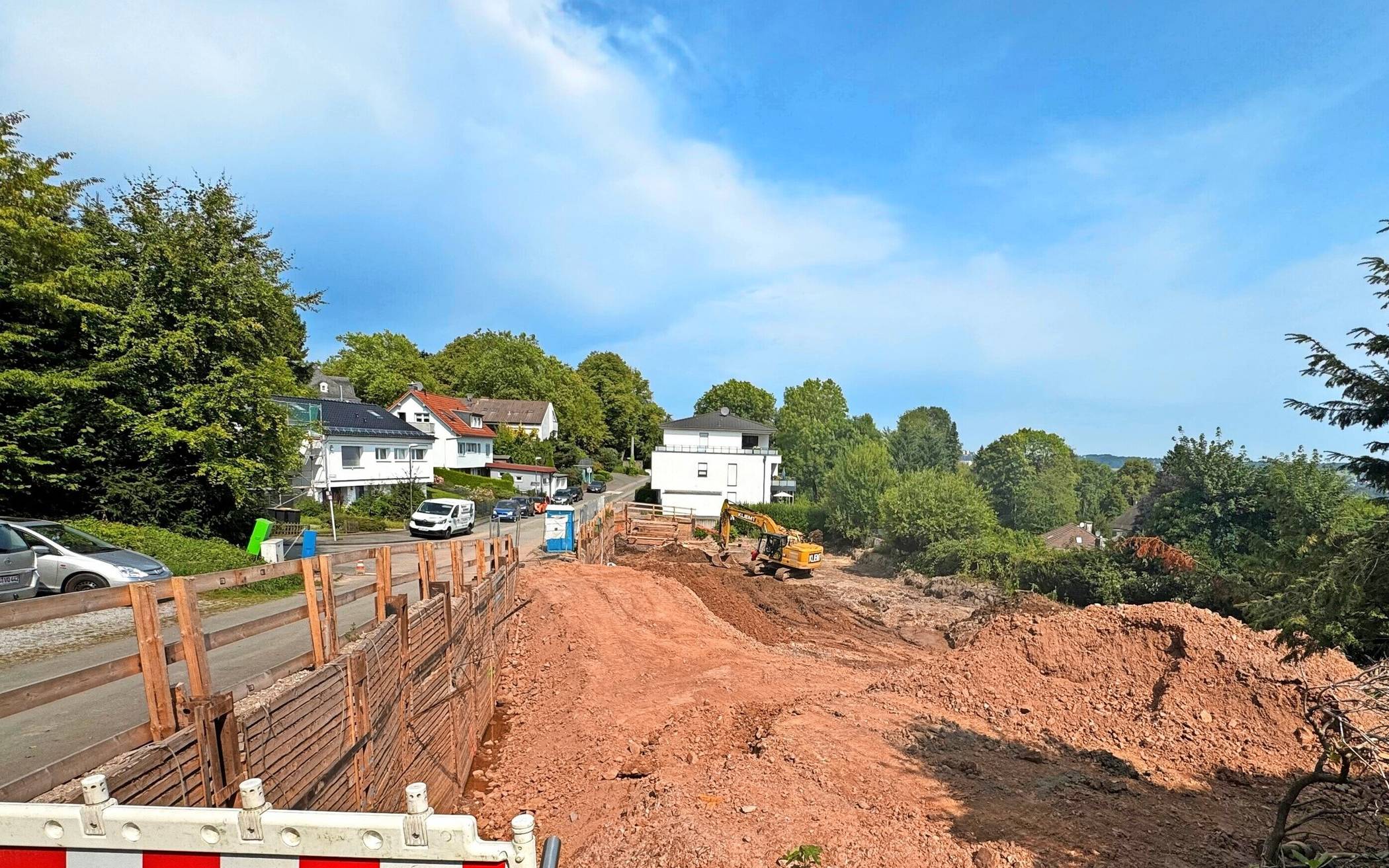 Der aktuelle Stand auf der Baustelle