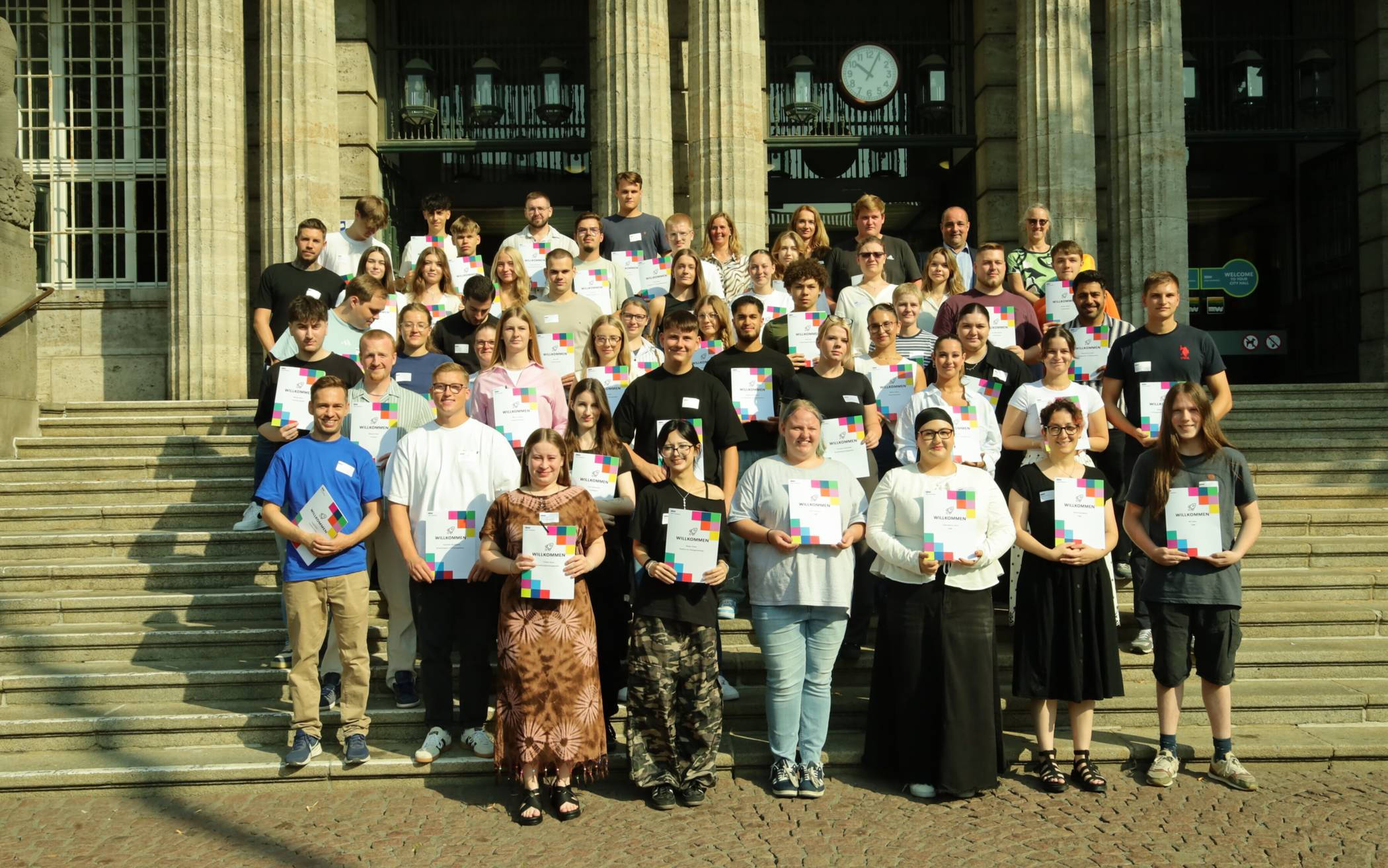 Die Azubis im gewerblich-technischer Bereich und