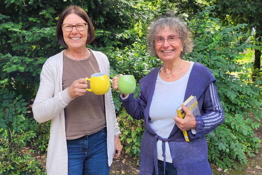 Dorothee Nüllmeier (li.) und Tabea Luhmann.