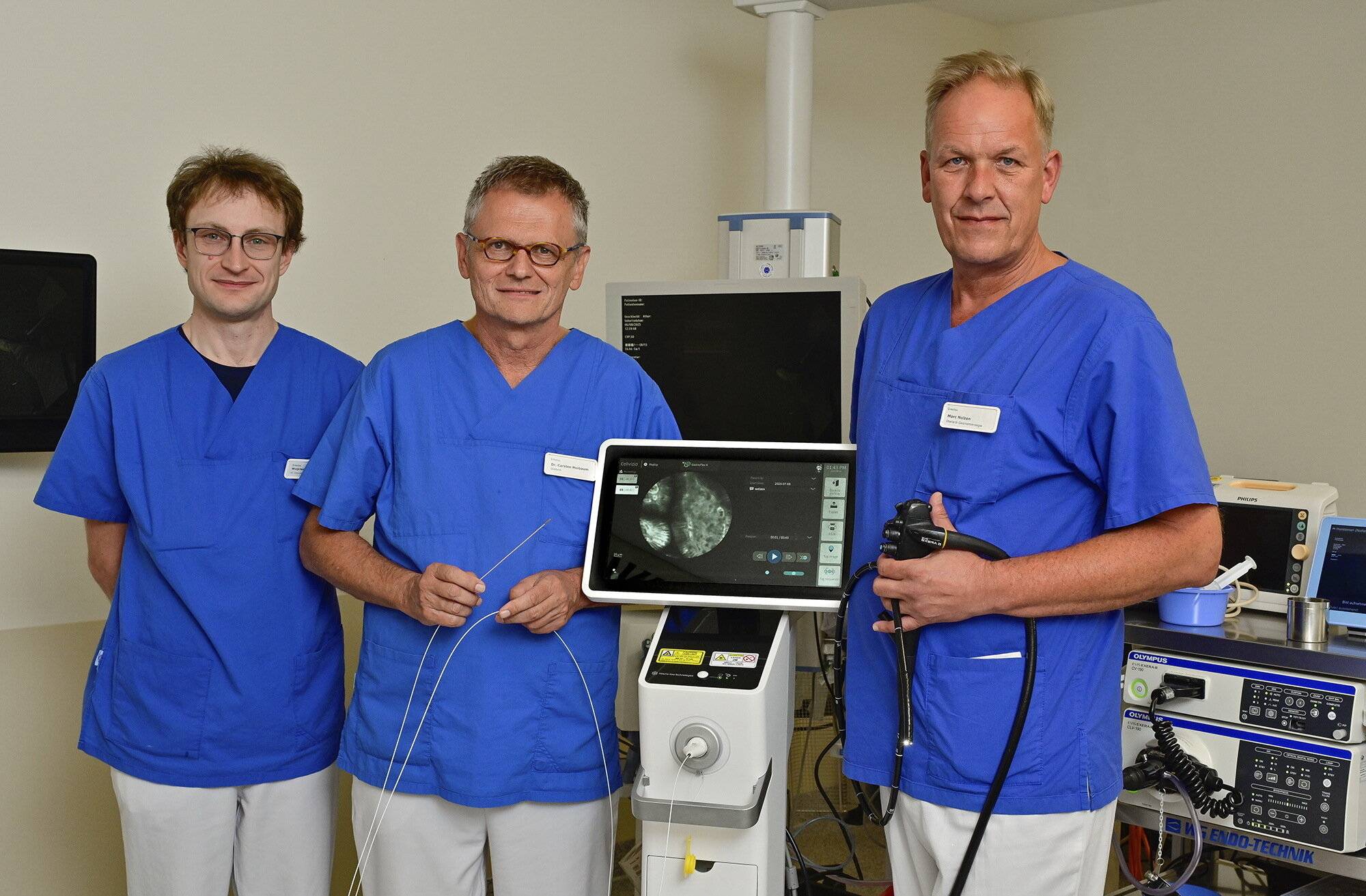 Von li.:  Dr. Carsten Meibaum (Chefarzt