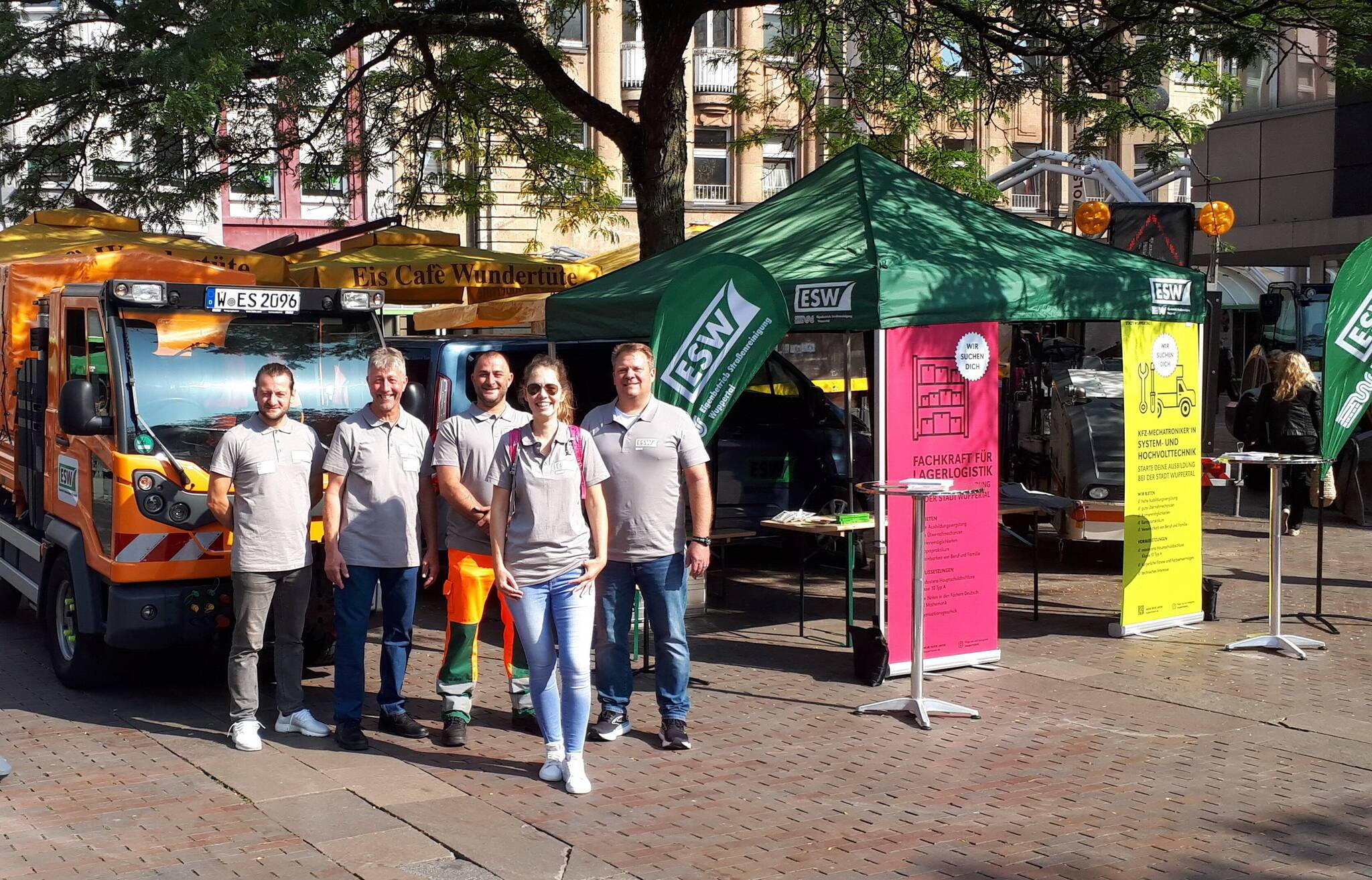 Das Team des ESW bei der