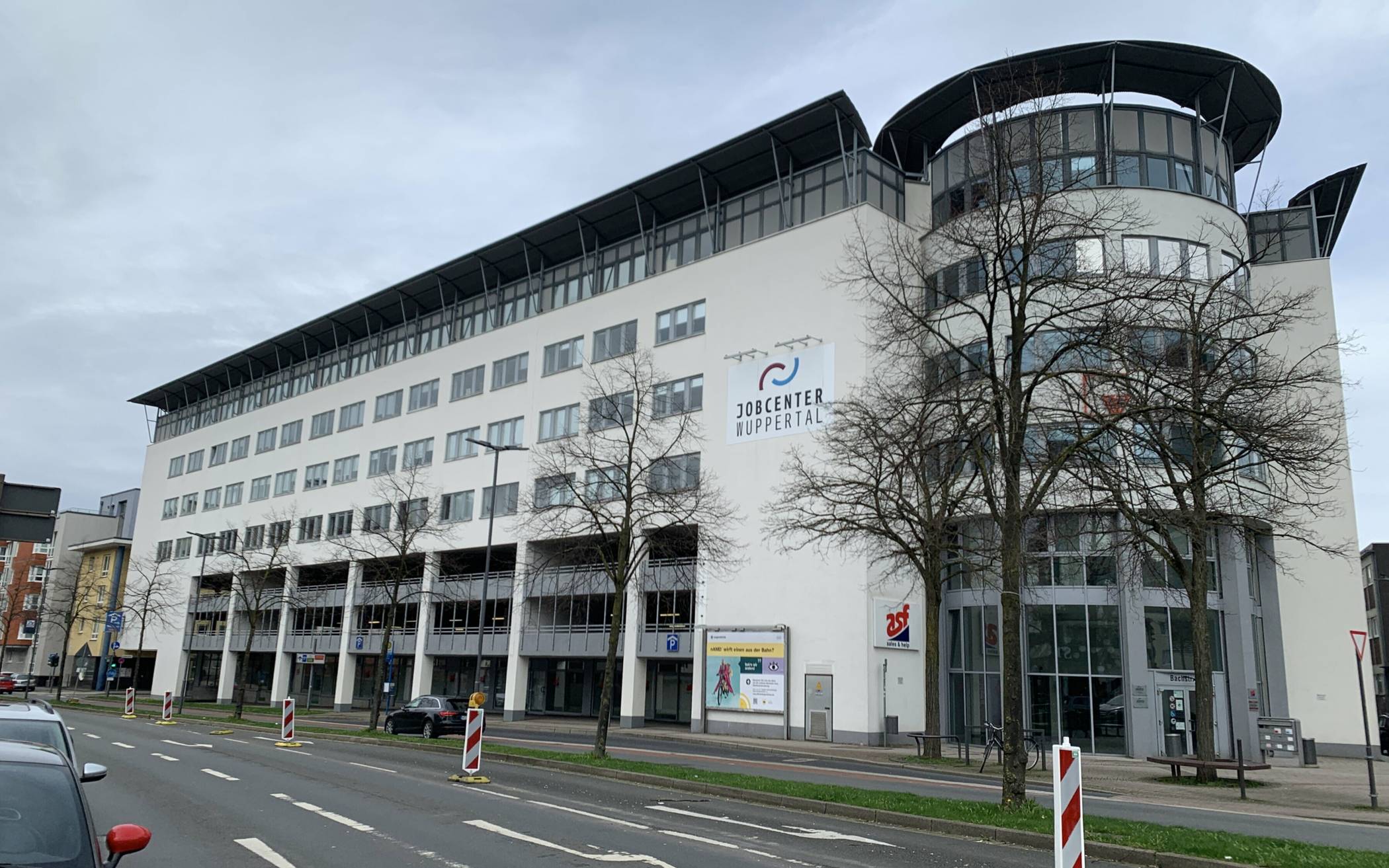 Das Jobcenter an der Bachstraße in