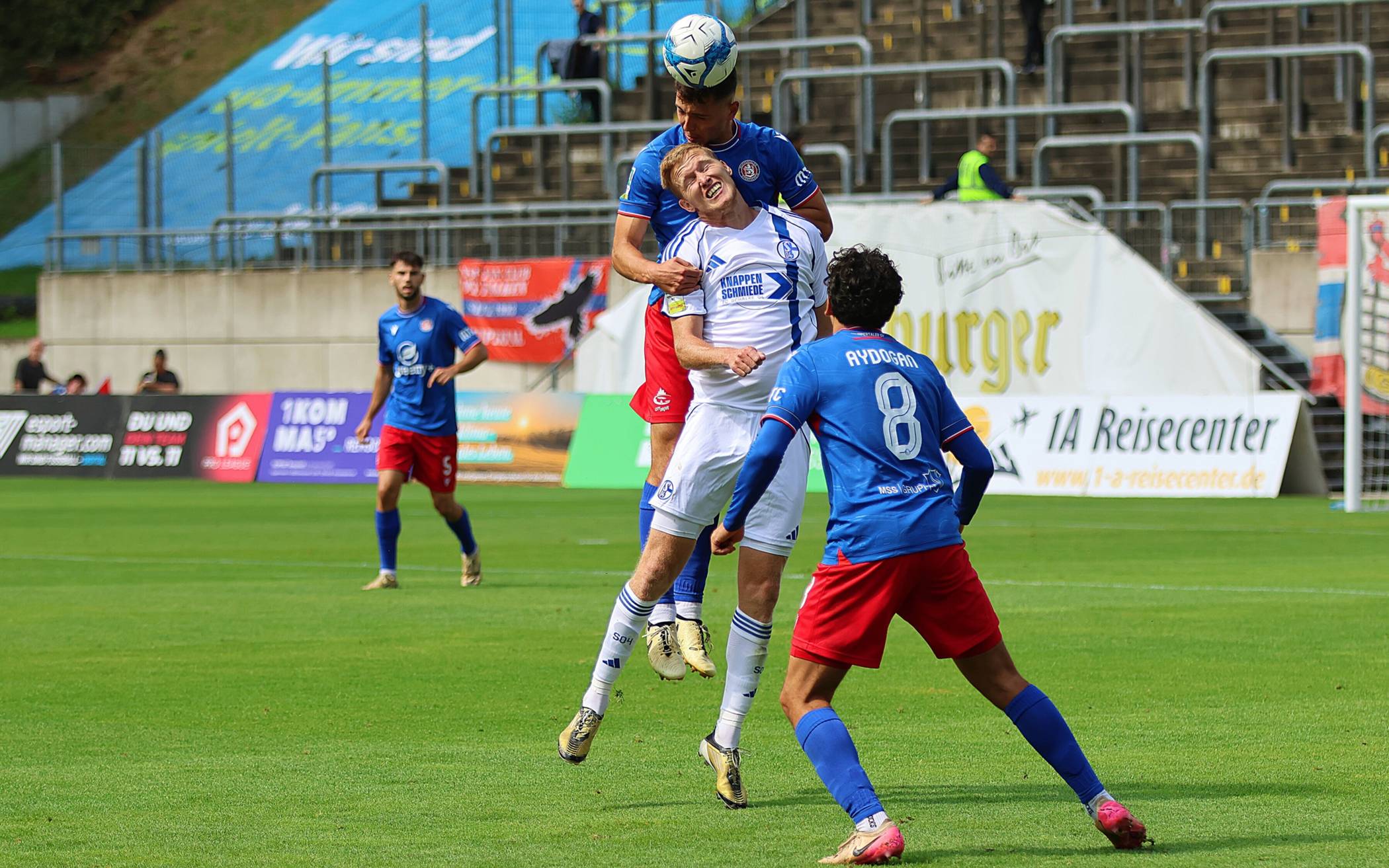 Szene aus dem Stadion am Zoo.