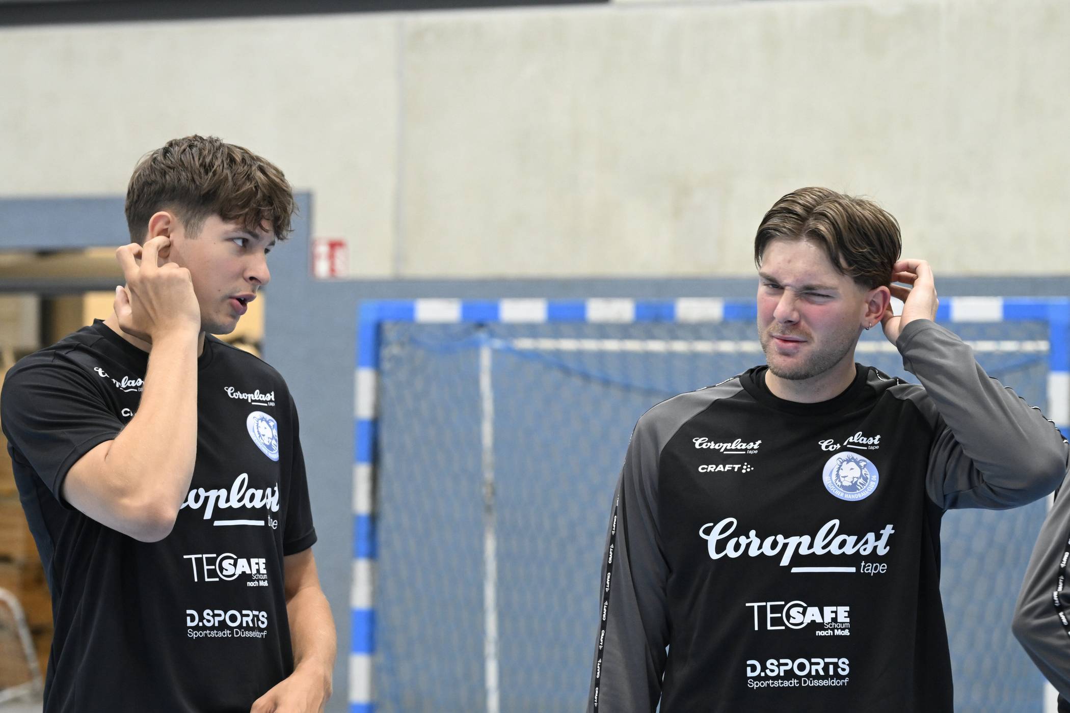 Bild vom Trainingsauftakt im Leistungszentrum an der Kanalstraße, das die BHC-Männer verlassen müssen.