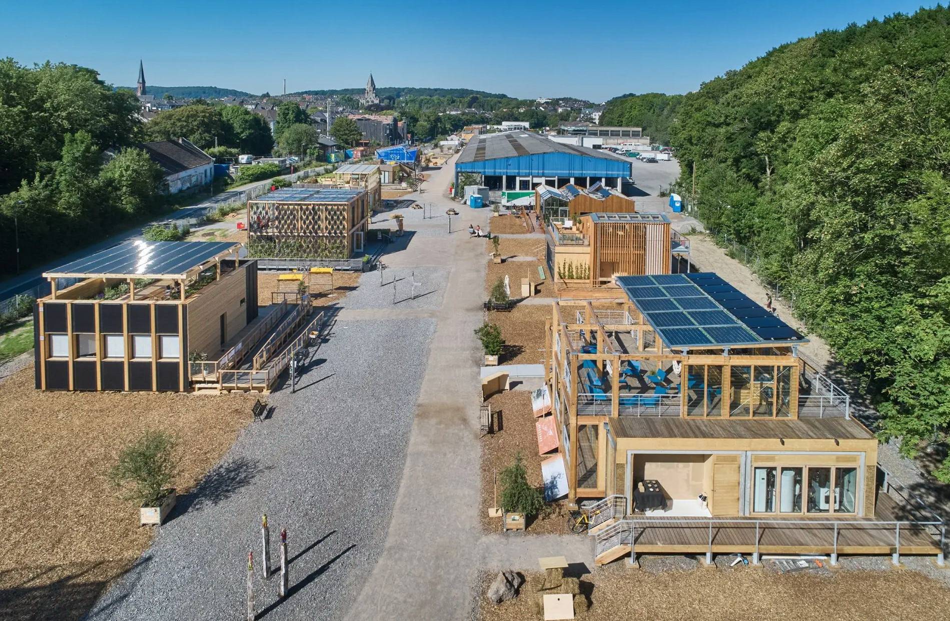 Eine der Stationen – das Gelände