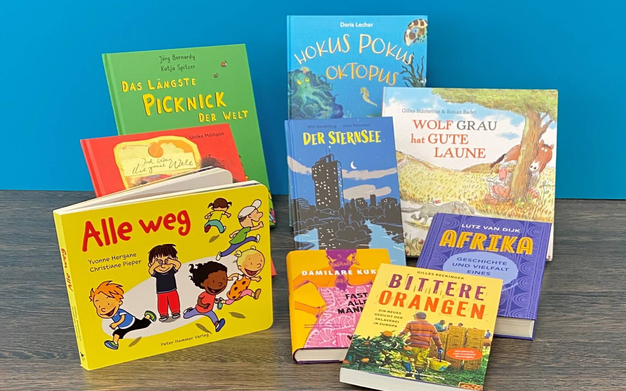  Kinderbücher aus dem Peter-Hammer-Verlag (Symbolbild). 