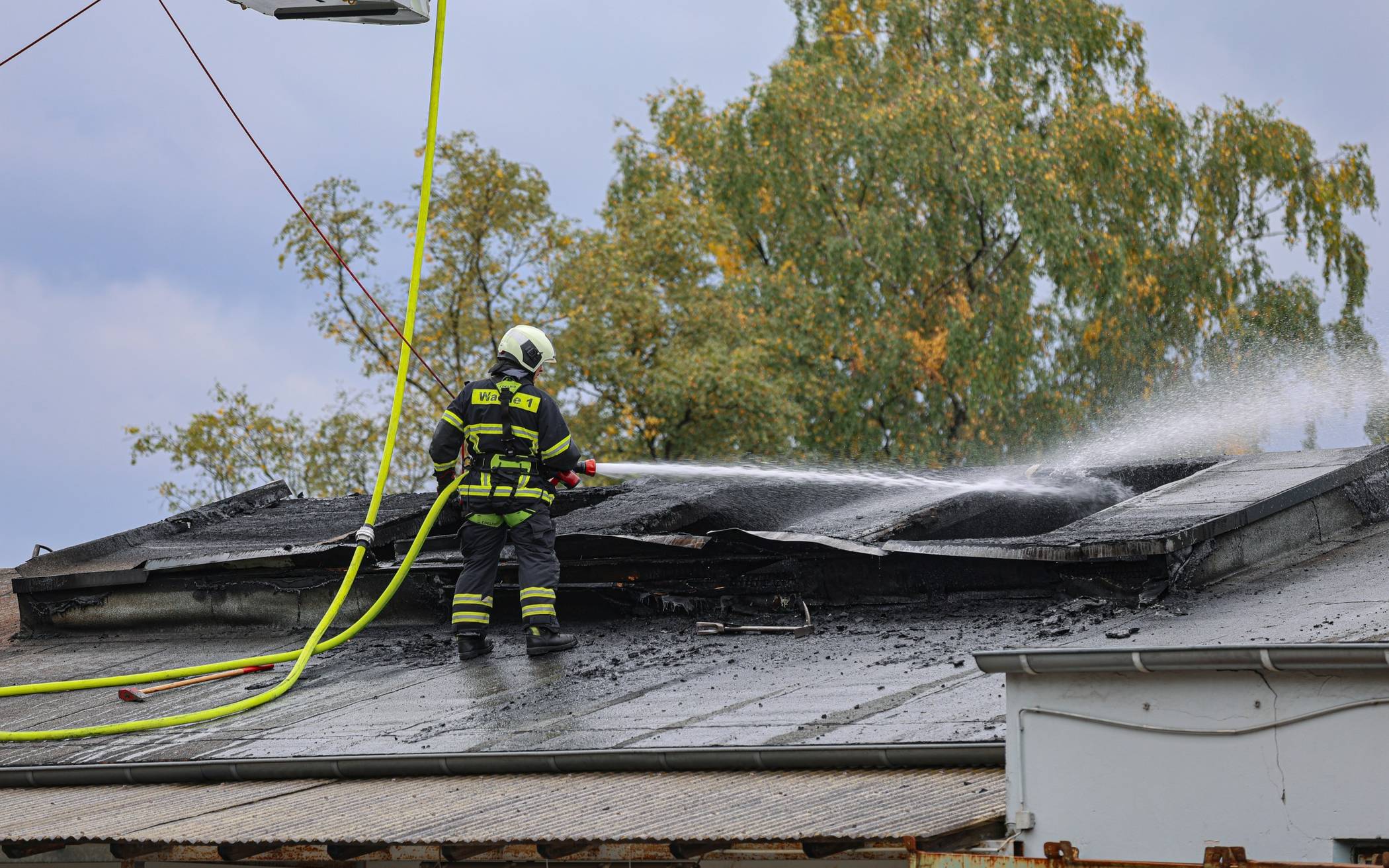 Die Feuerwehr bekam den Brand schnell