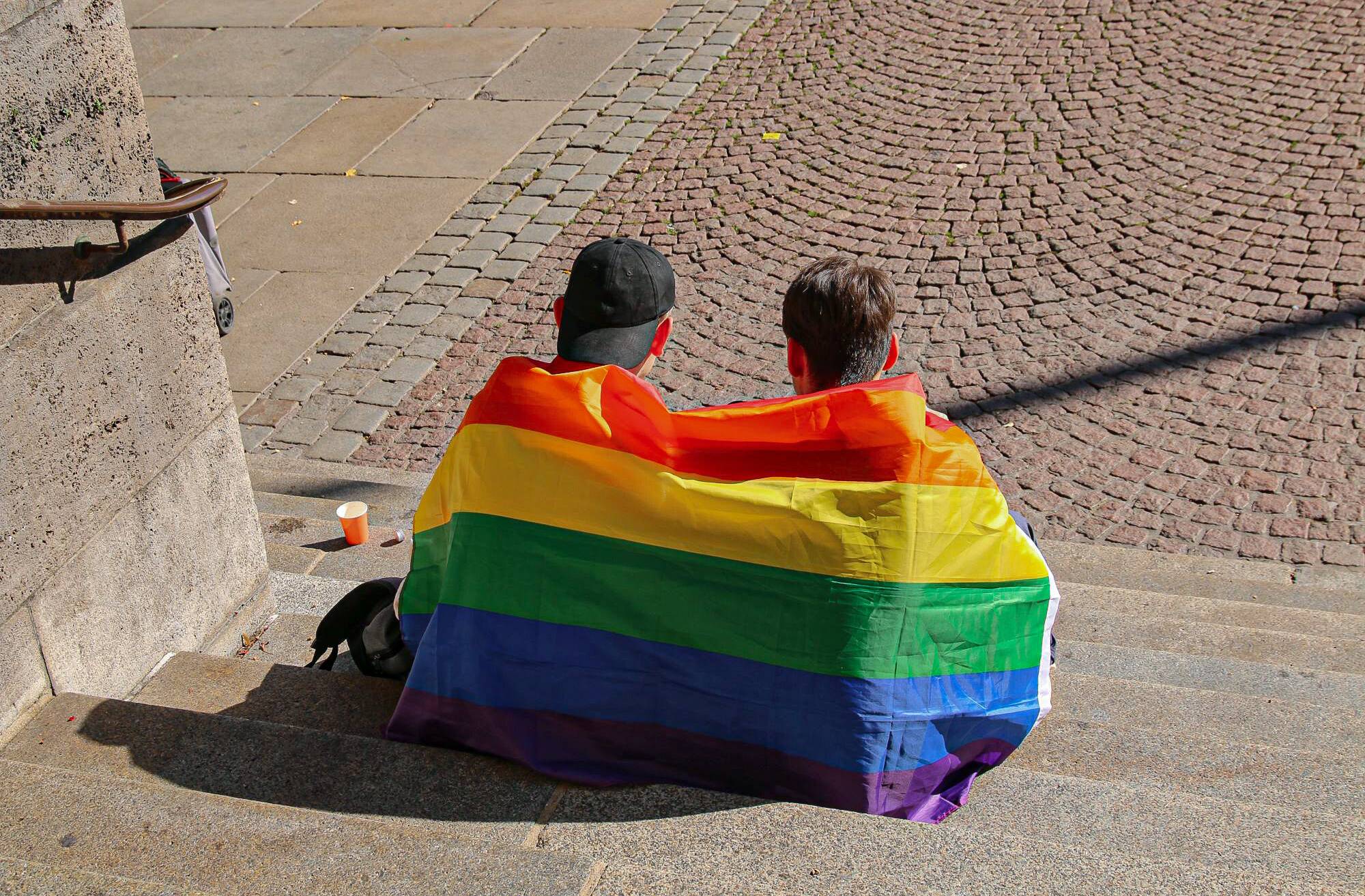 Bild vom CSD 2023 in Wuppertal.