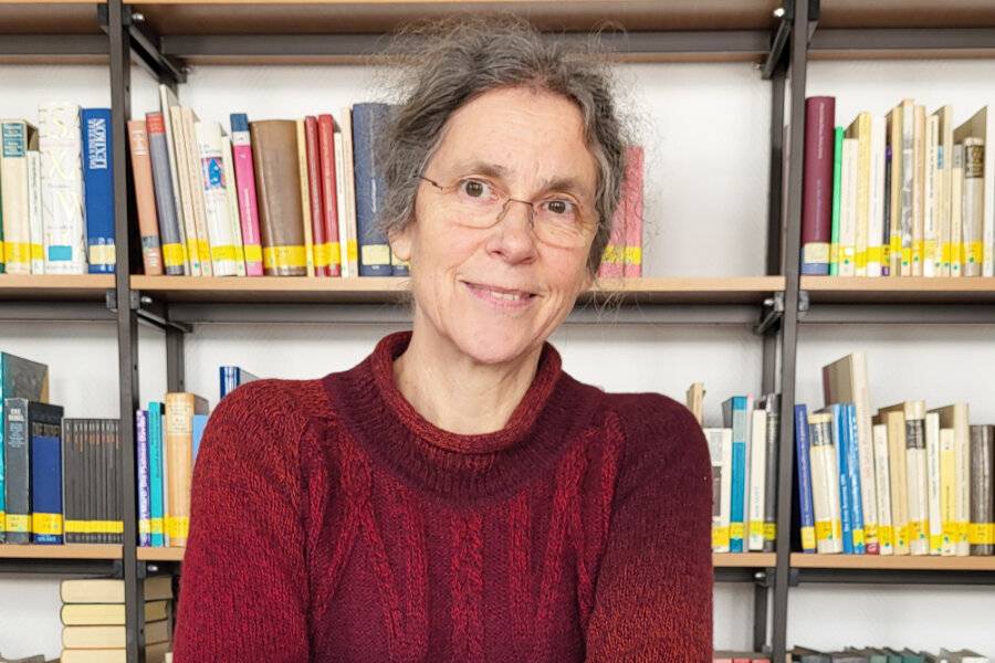  Schulreferentin Beate Haude. 