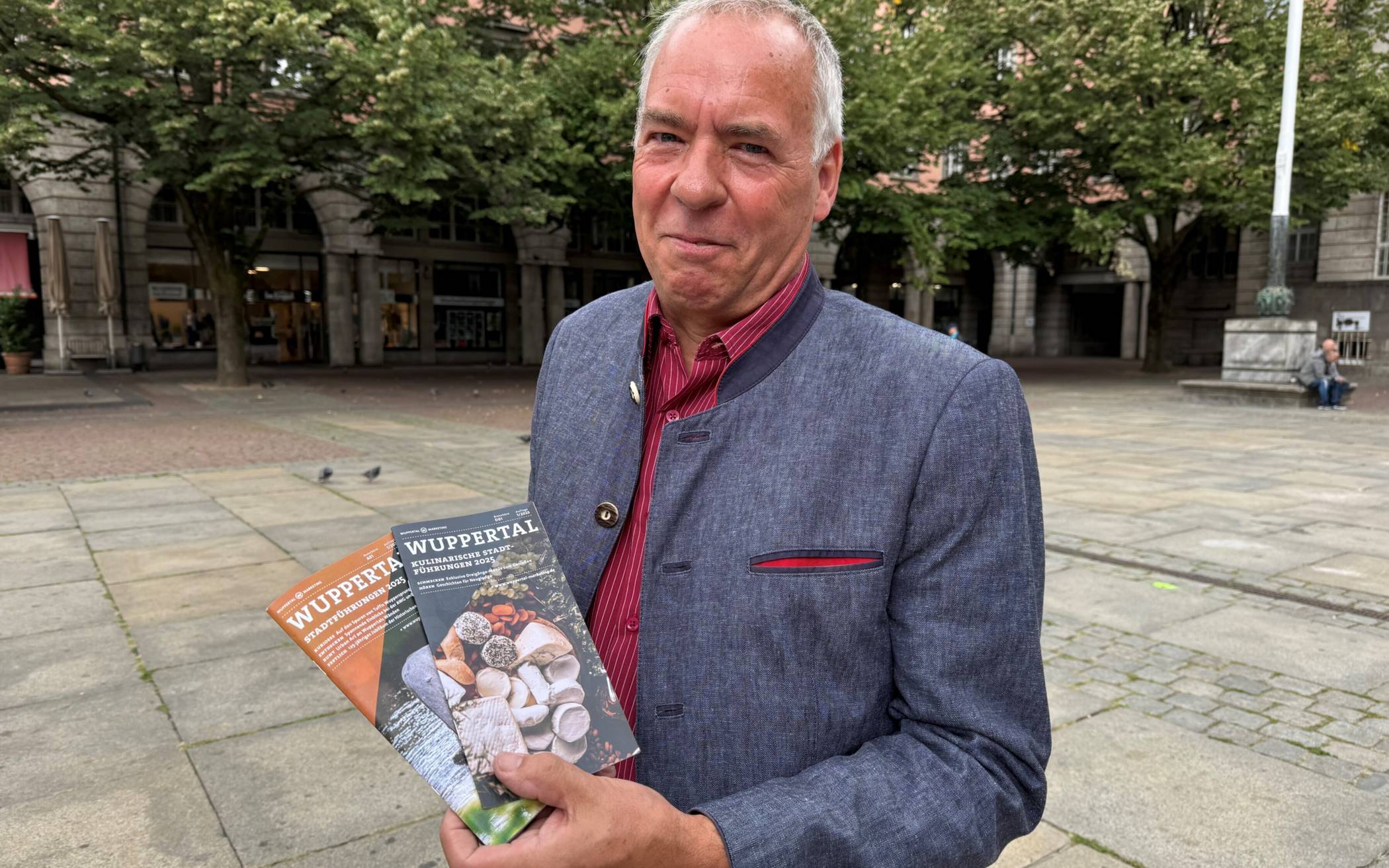 Wuppertal-Stadtführer Johannes Schlottner&#x21e5;Foto: WMG