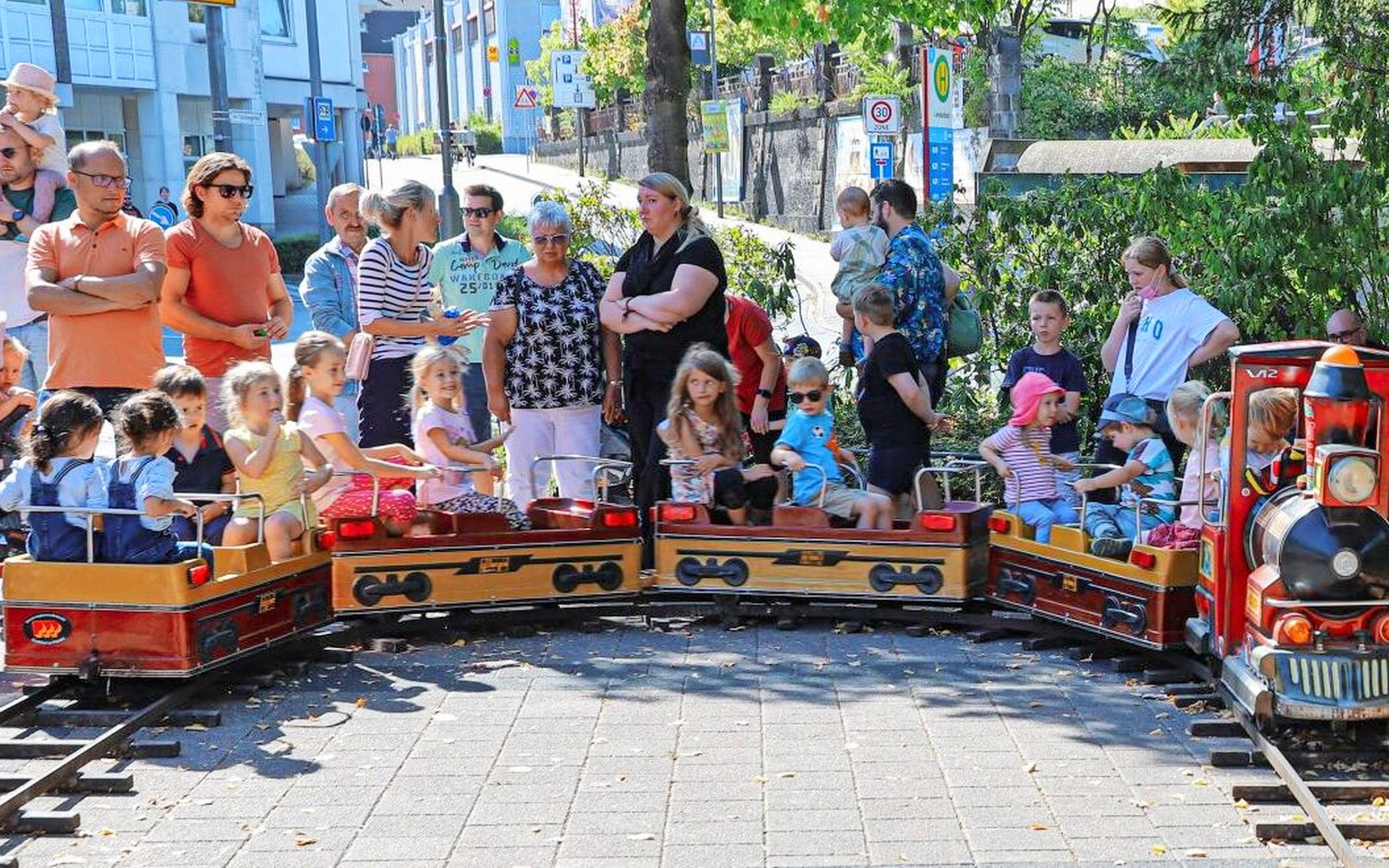 Immer ein Publikumsmagnet: das KInderfest der