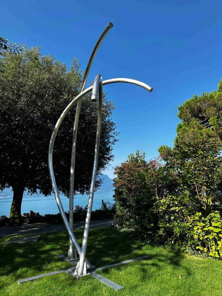 Skulptur „Verve“ aus der Reihe „Momentum“.