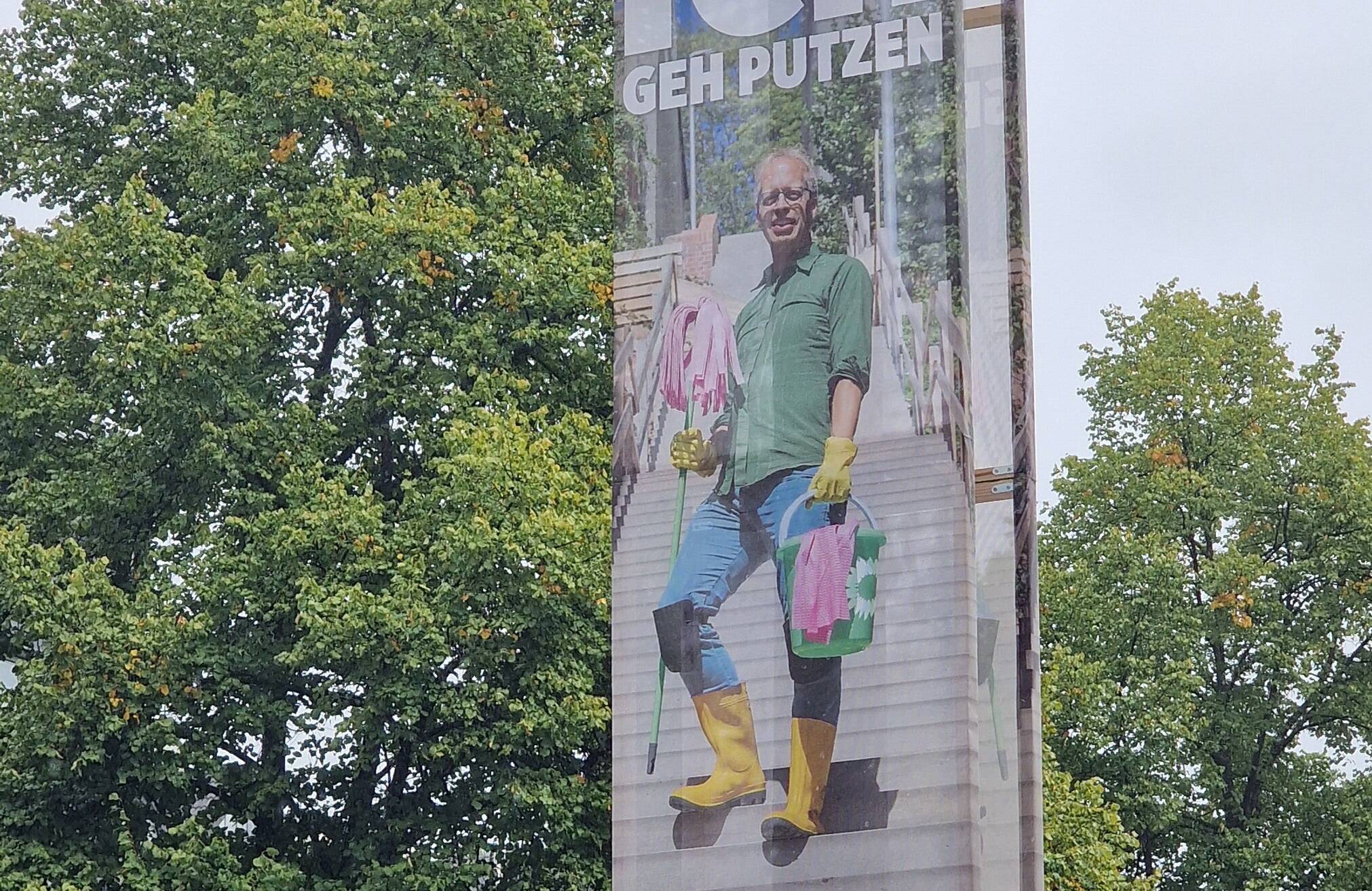 Wahlwette: Treppenputz für höhere Wahlbeteiligung