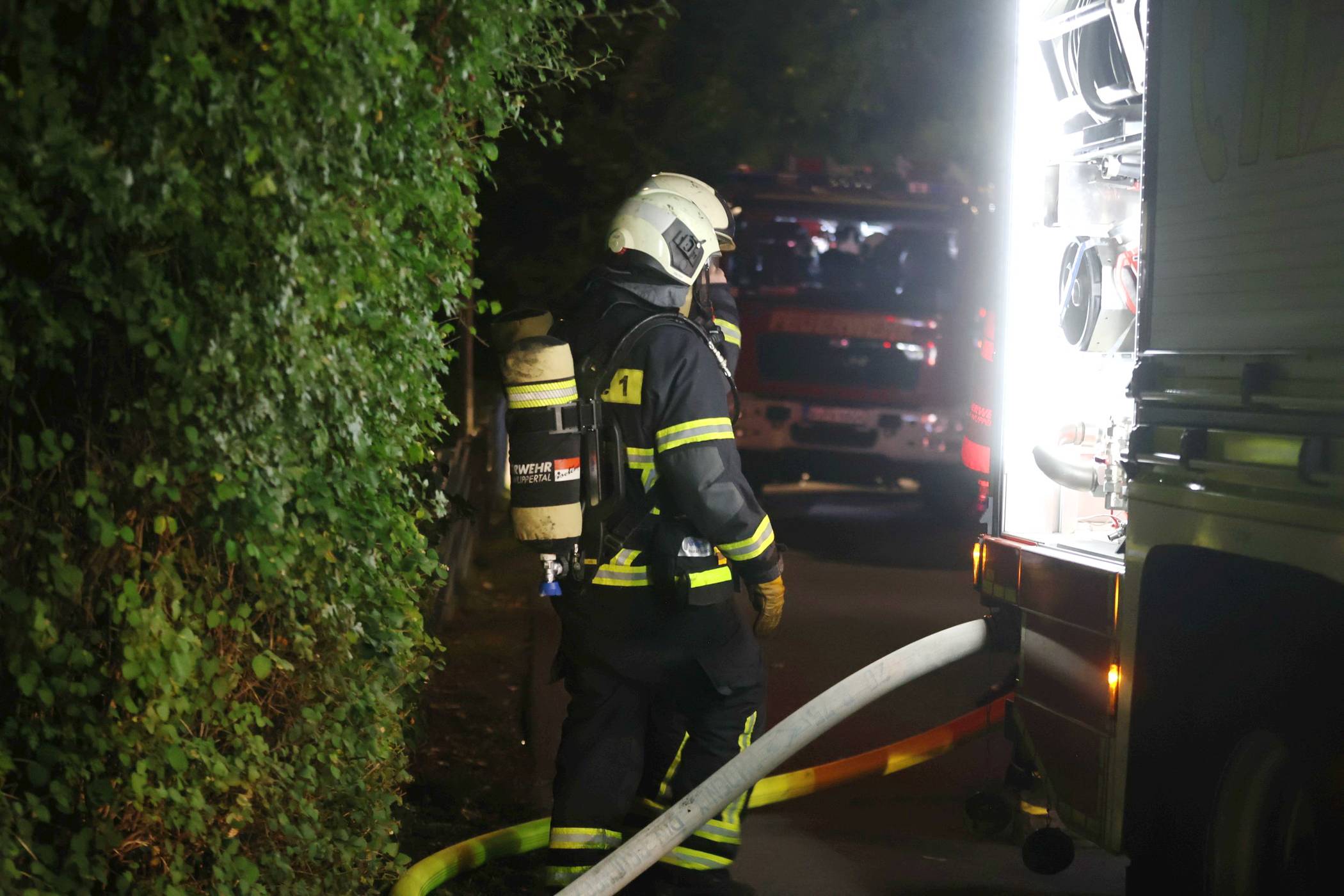  Die Feuerwehr bekam die Flammen schnell in den Griff. 