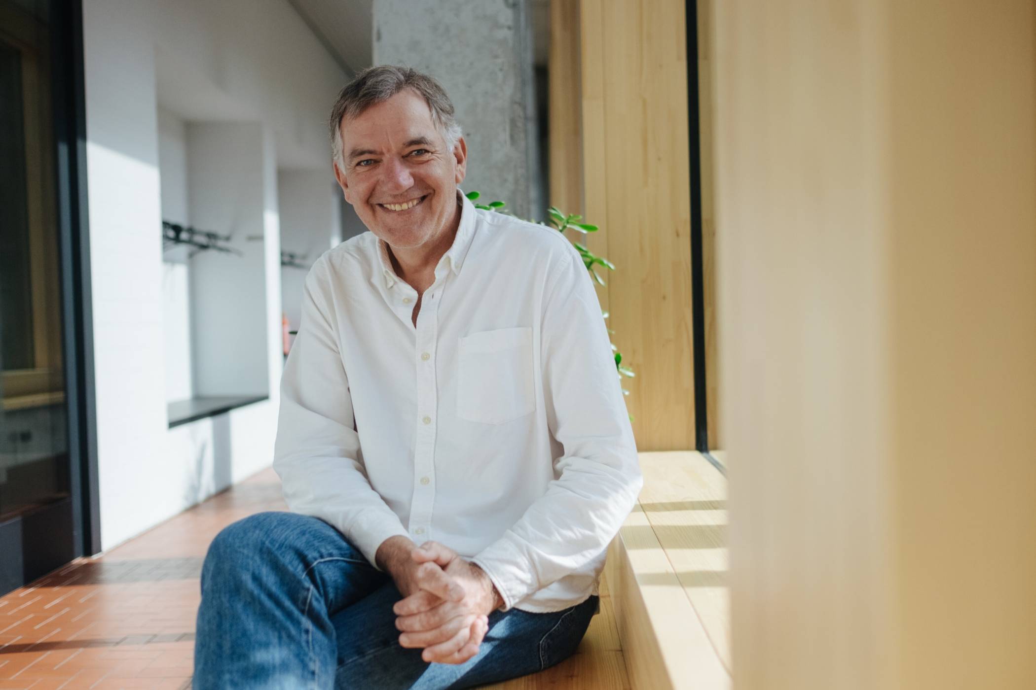 Parteivorsitzender Jan van Aken (Die Linke).  