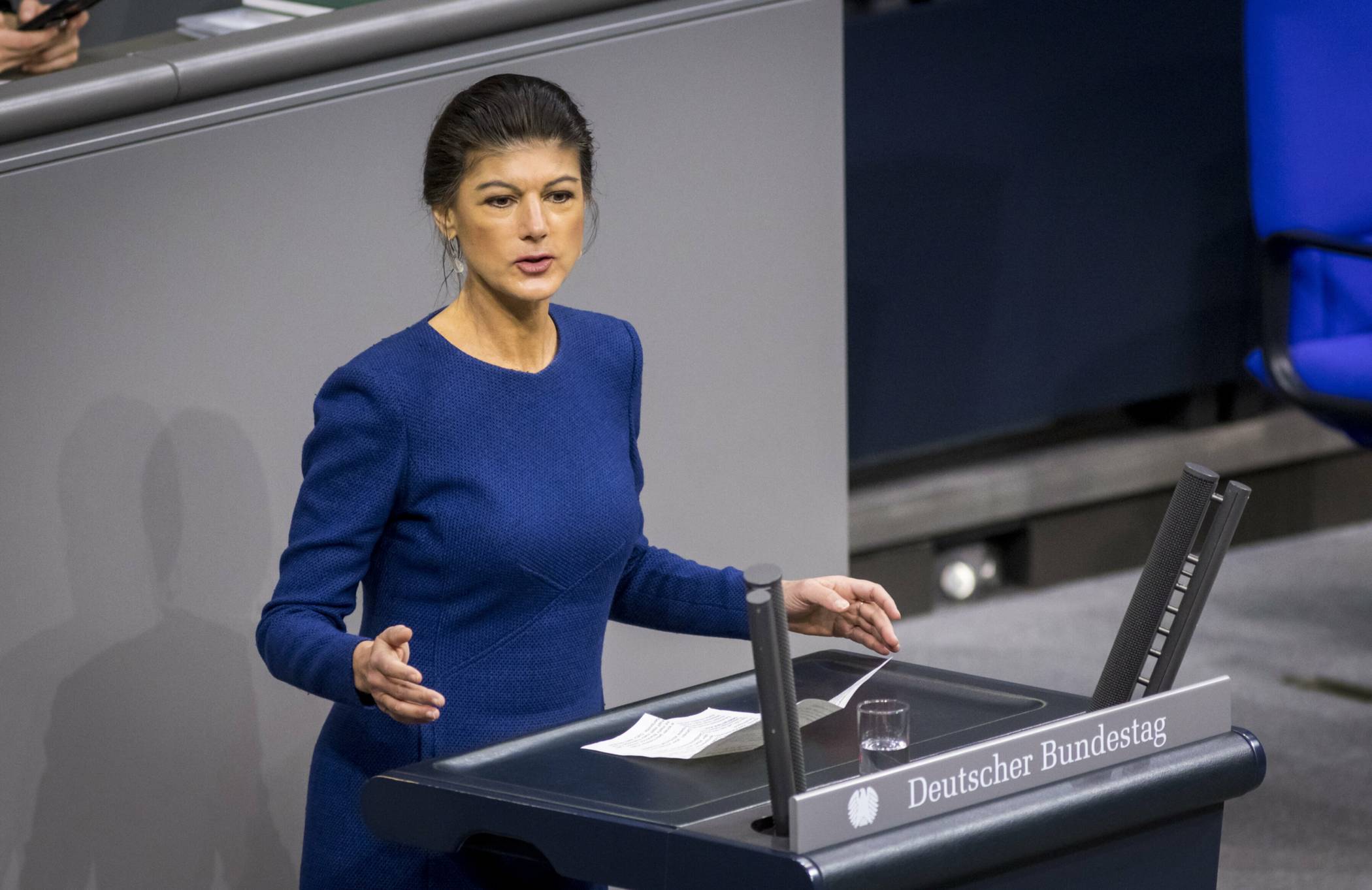  Parteigründerin Sahra Wagenknecht (BSW).   