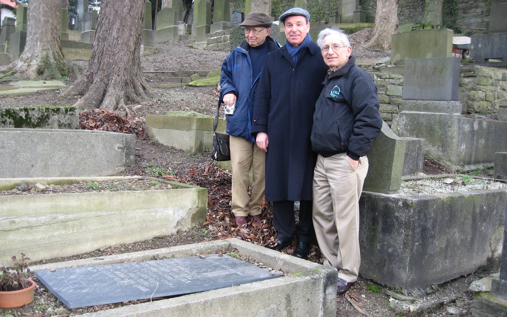Der jüdische Friedhof an Weinberg,
