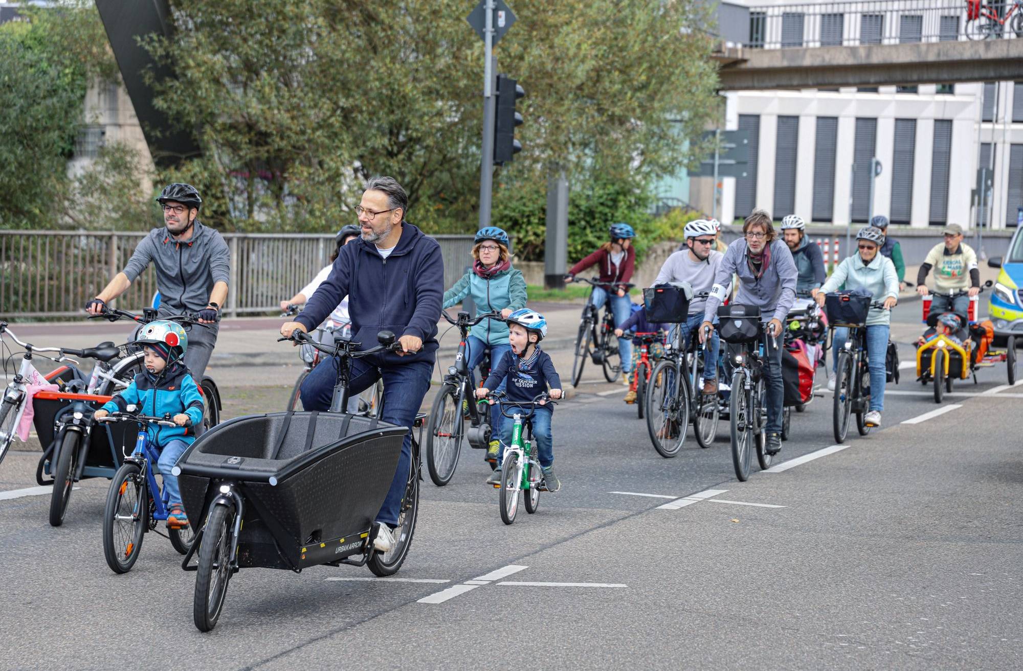 Auch eine „Kidical Mass“-Tour gehört zum