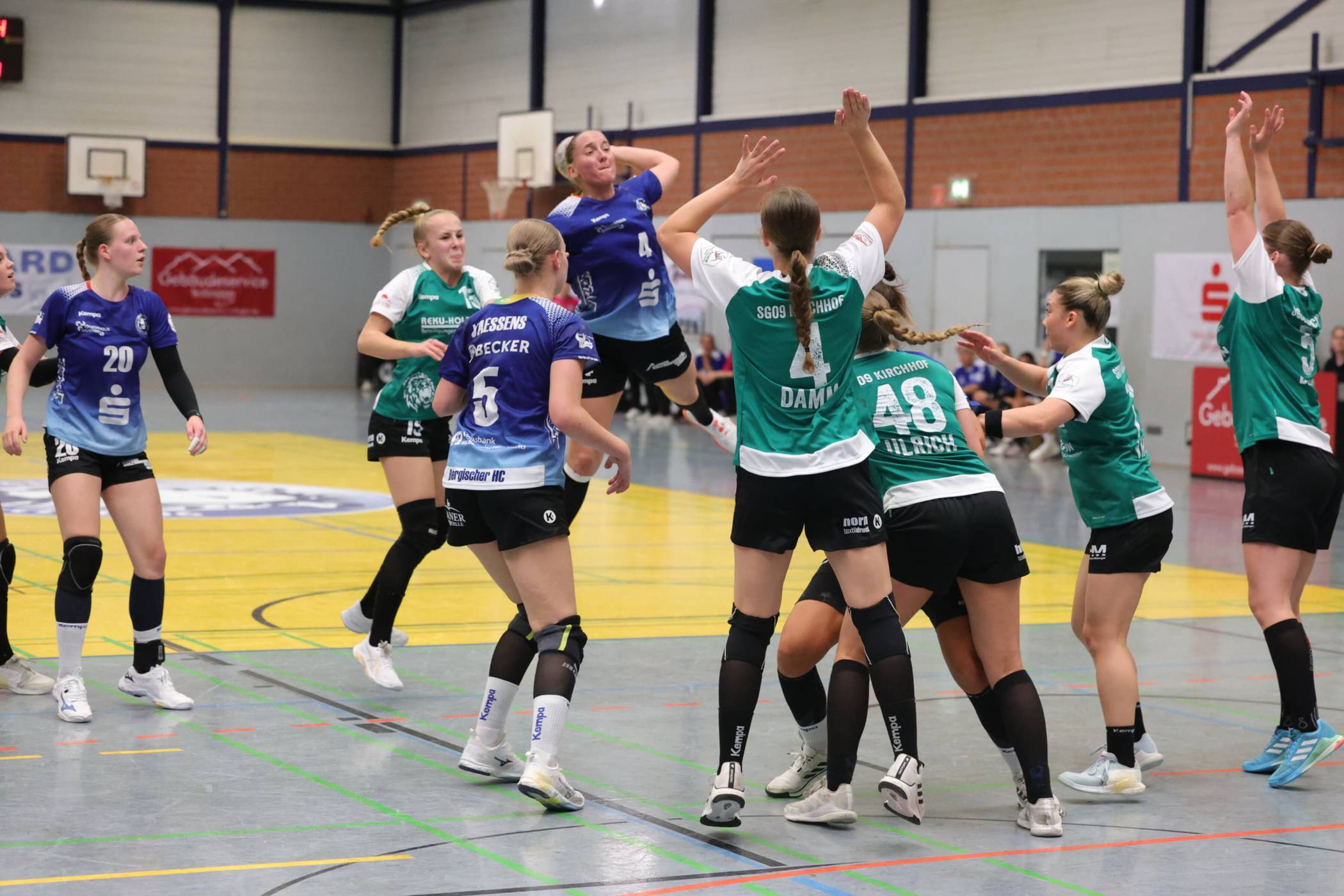  Svenja Mann erzielte zehn Treffer. 