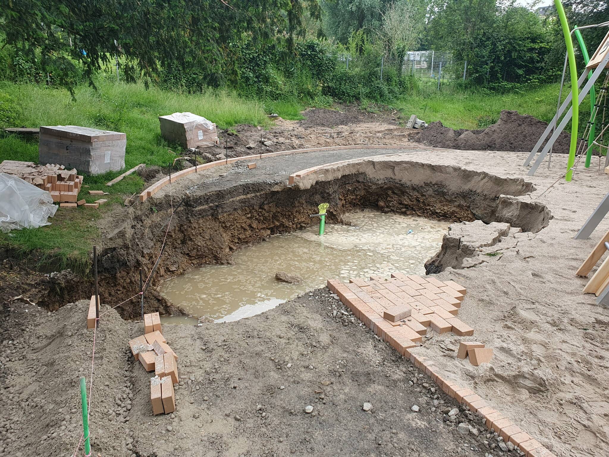  Der abgesackte Bereich im Juni 2024. 