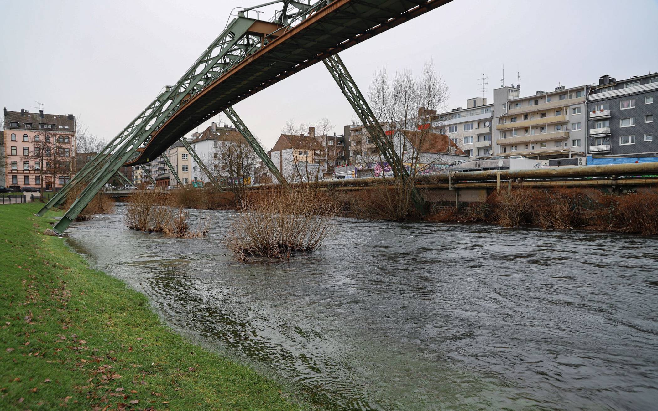 Sensoren erfassen auch den Wasserstand der