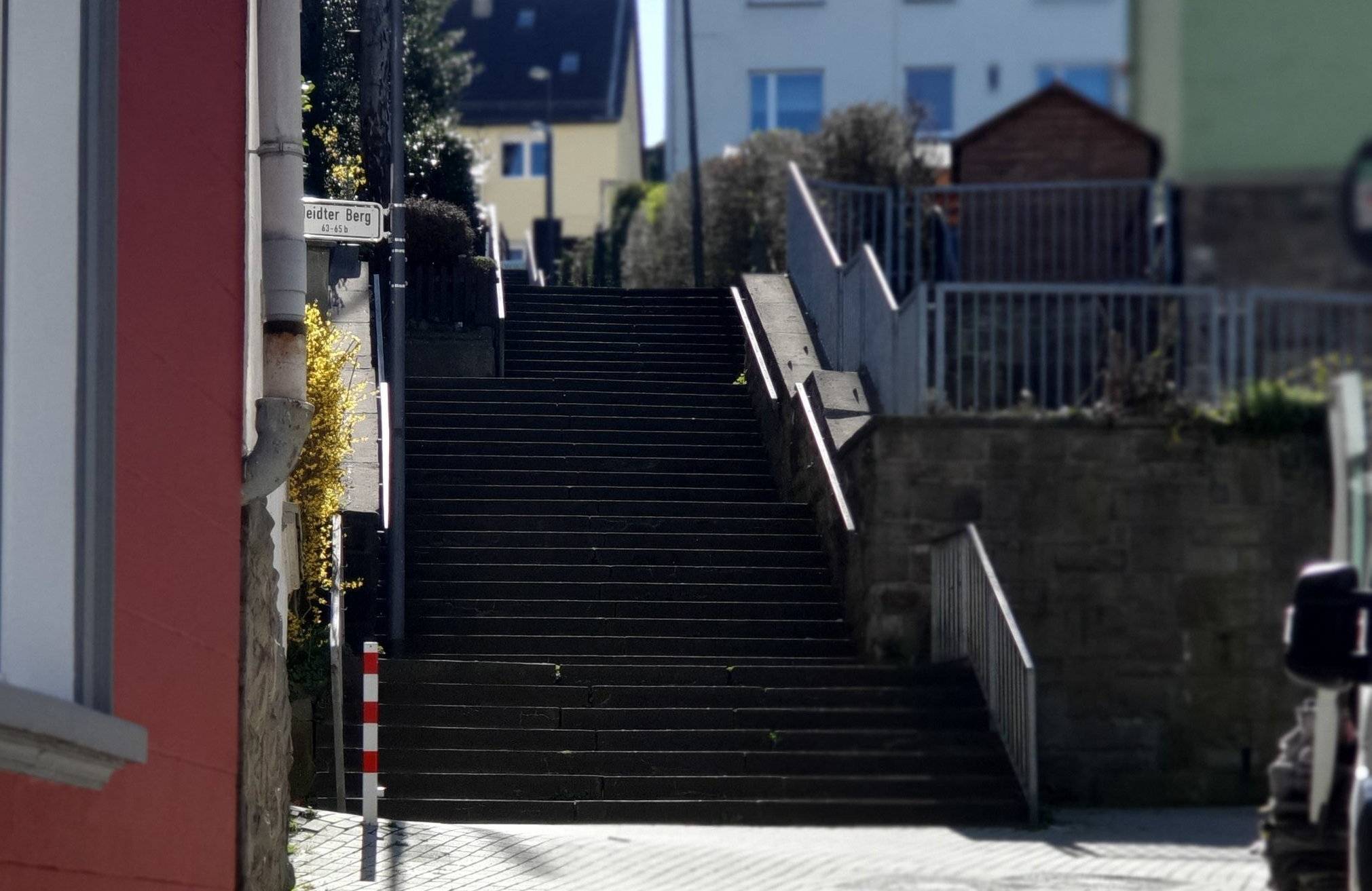 Die Treppe Heidter Berg (Archivbild).