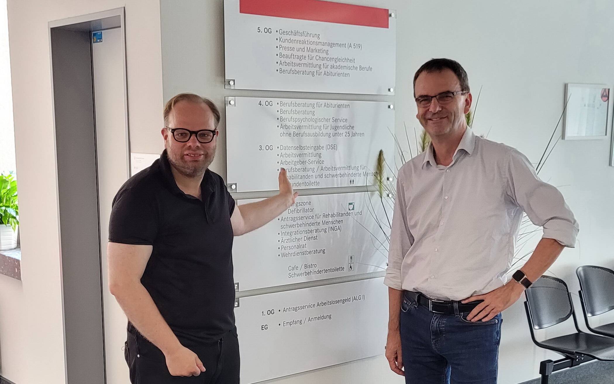 Helge Lindh (li.) im August 2024