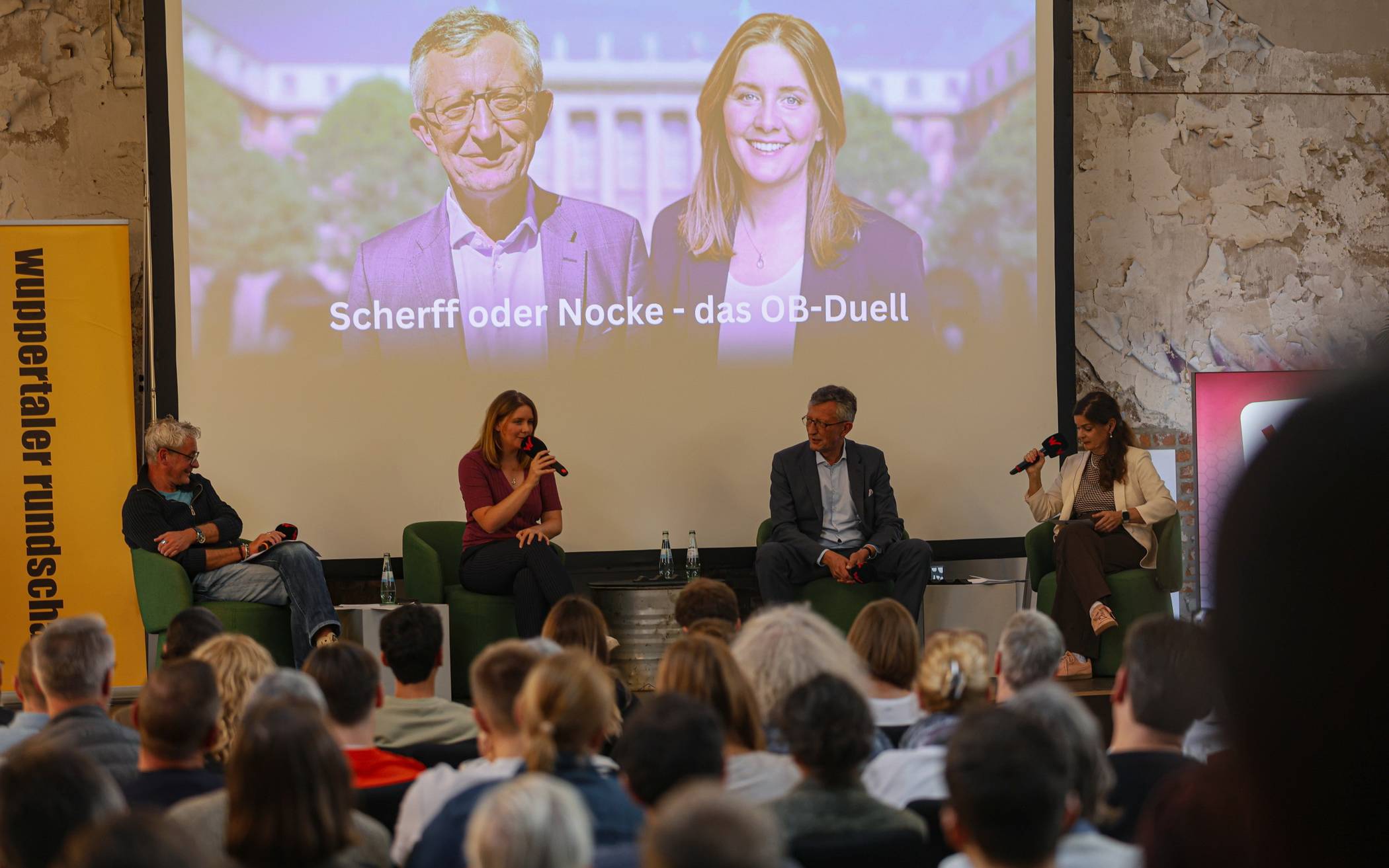 Die Bühne in der „codeks“-Arena am