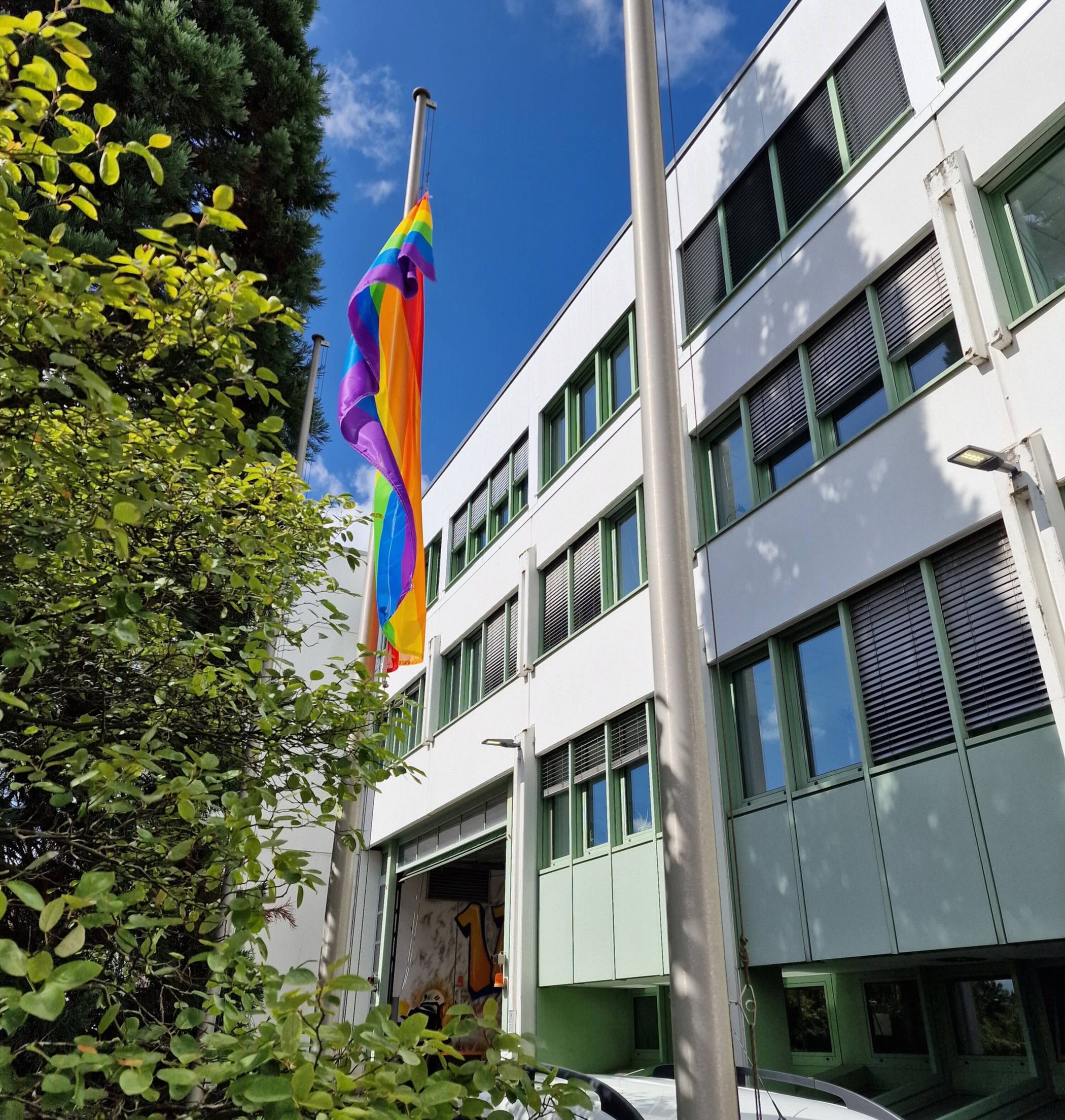  Die Fahne in Elberfeld ... 