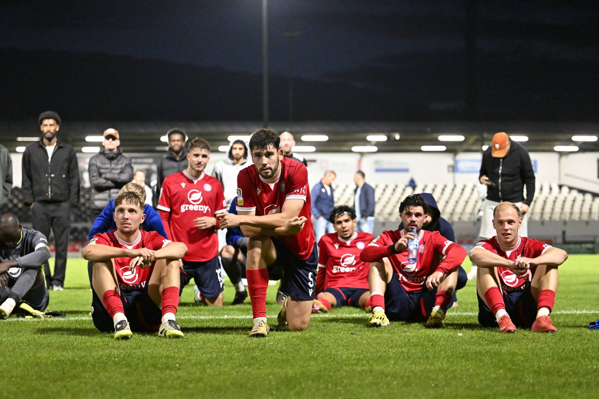  Wie im Pokal will der WSV mit den Fans feiern. 
