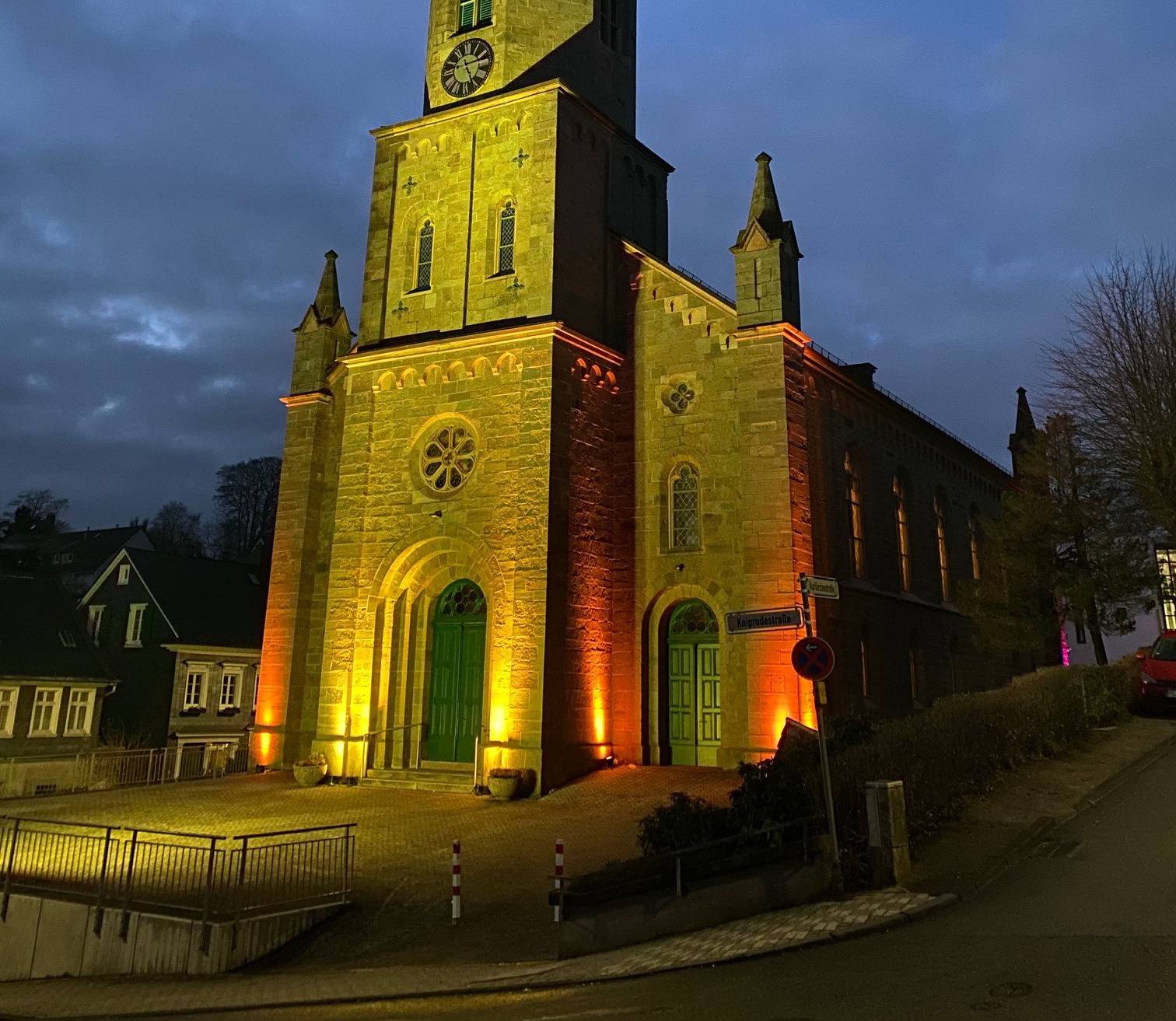  Die reformierte Kirche in Ronsdorf 