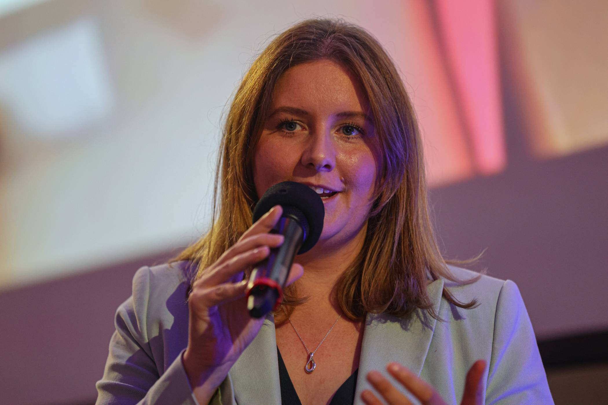 Kam im ersten Oberbürgermeister-Wahlgang auf 33 Prozent der Stimmen: SPD-Kandidatin Miriam Scherff.