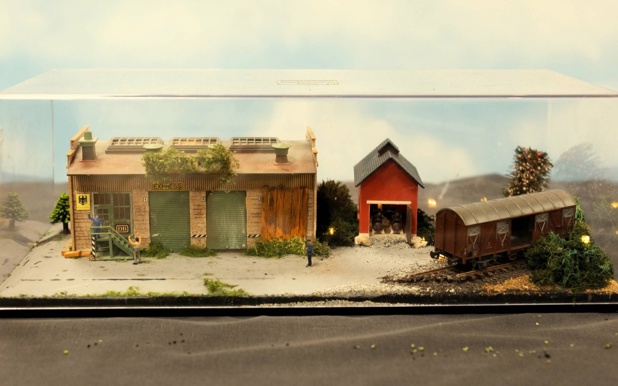 Diorama von MEC-Regina Diesel.