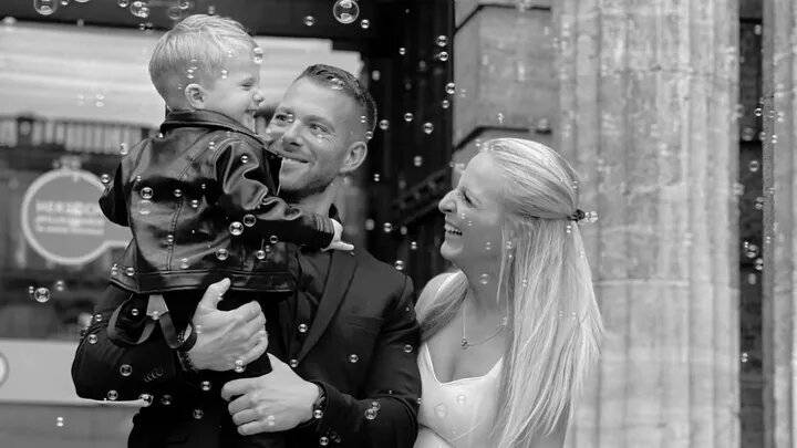  Ein Bild aus glücklichen Tagen. 