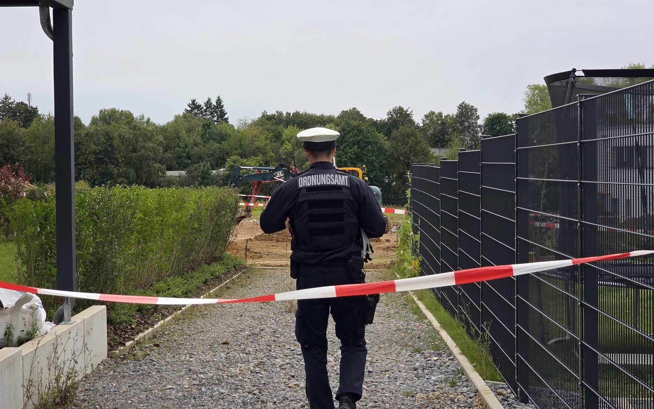 Bilder: Bombenfund bei Bauarbeiten in Wuppertal