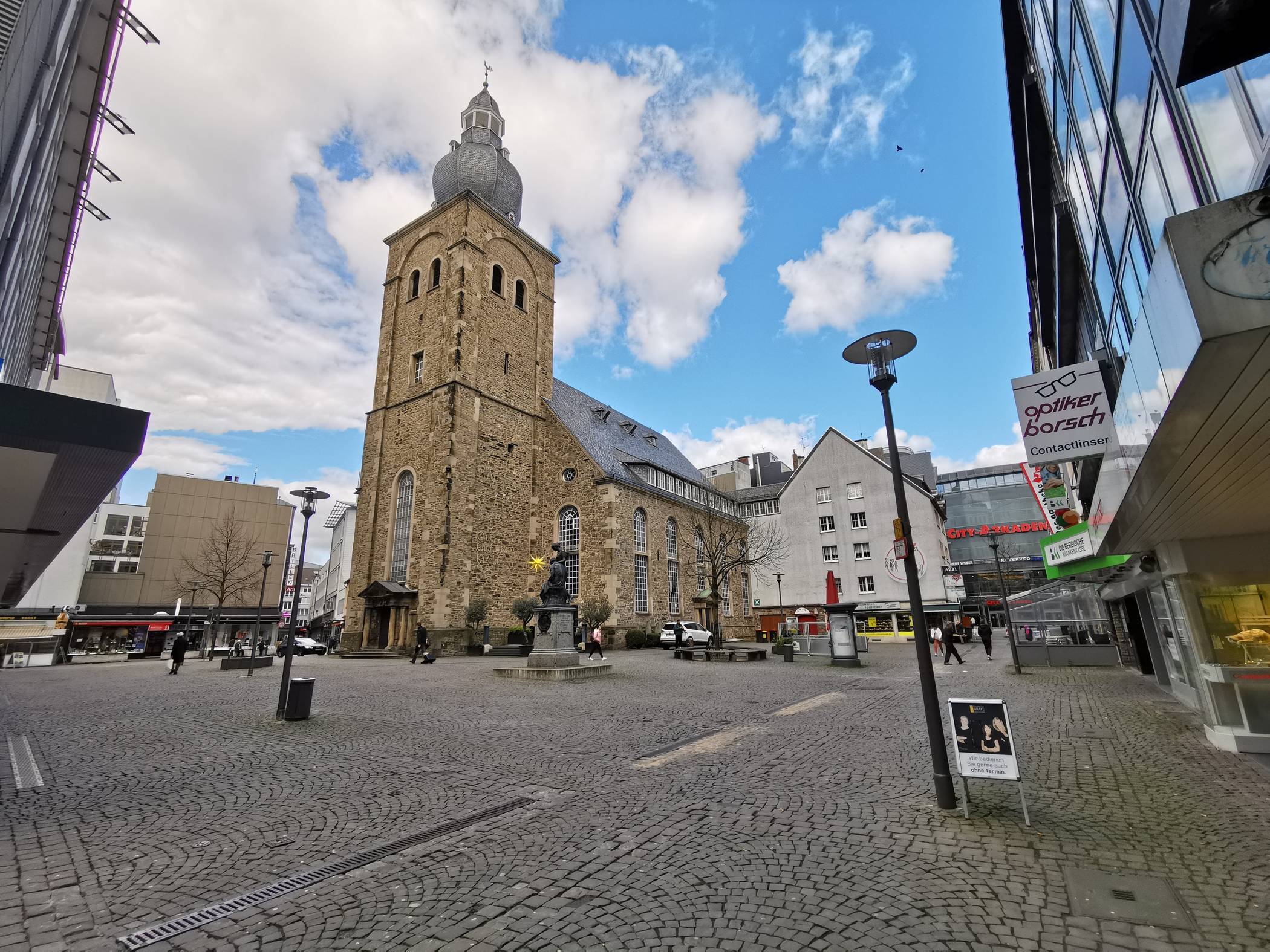  Der Kirchplatz (Archivbild). 