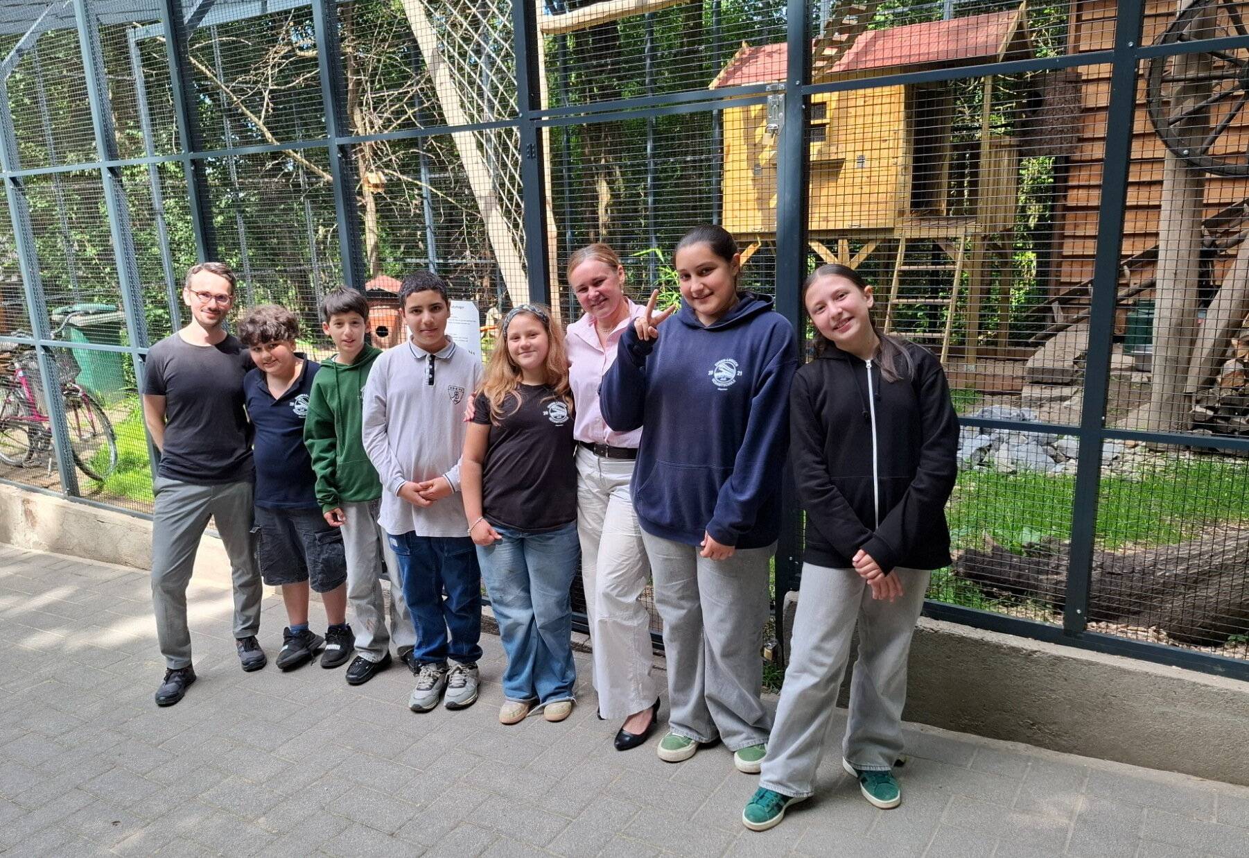  Die engagierten Schülerinnen und Schüler. 