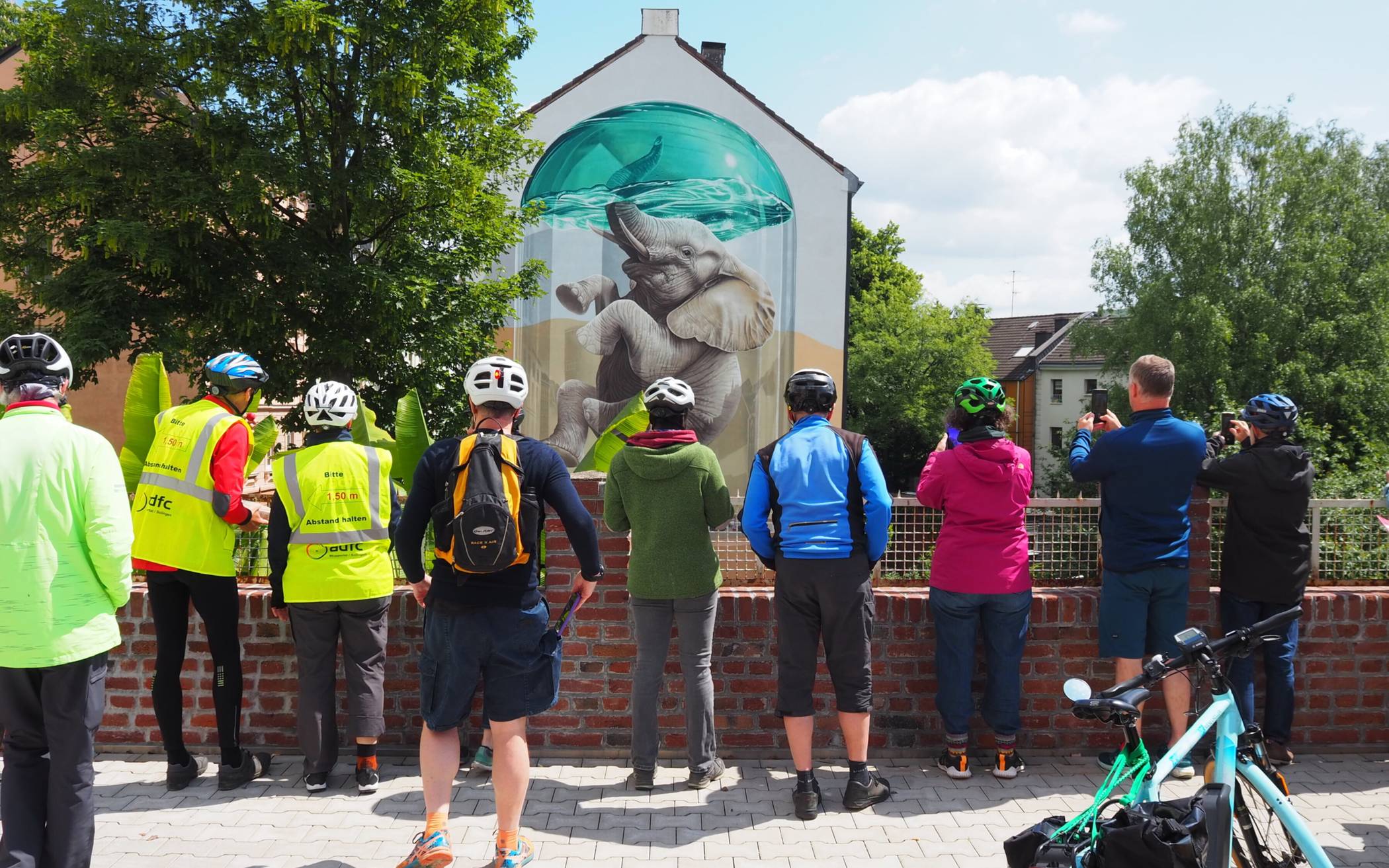 Die Touren waren gut besucht.