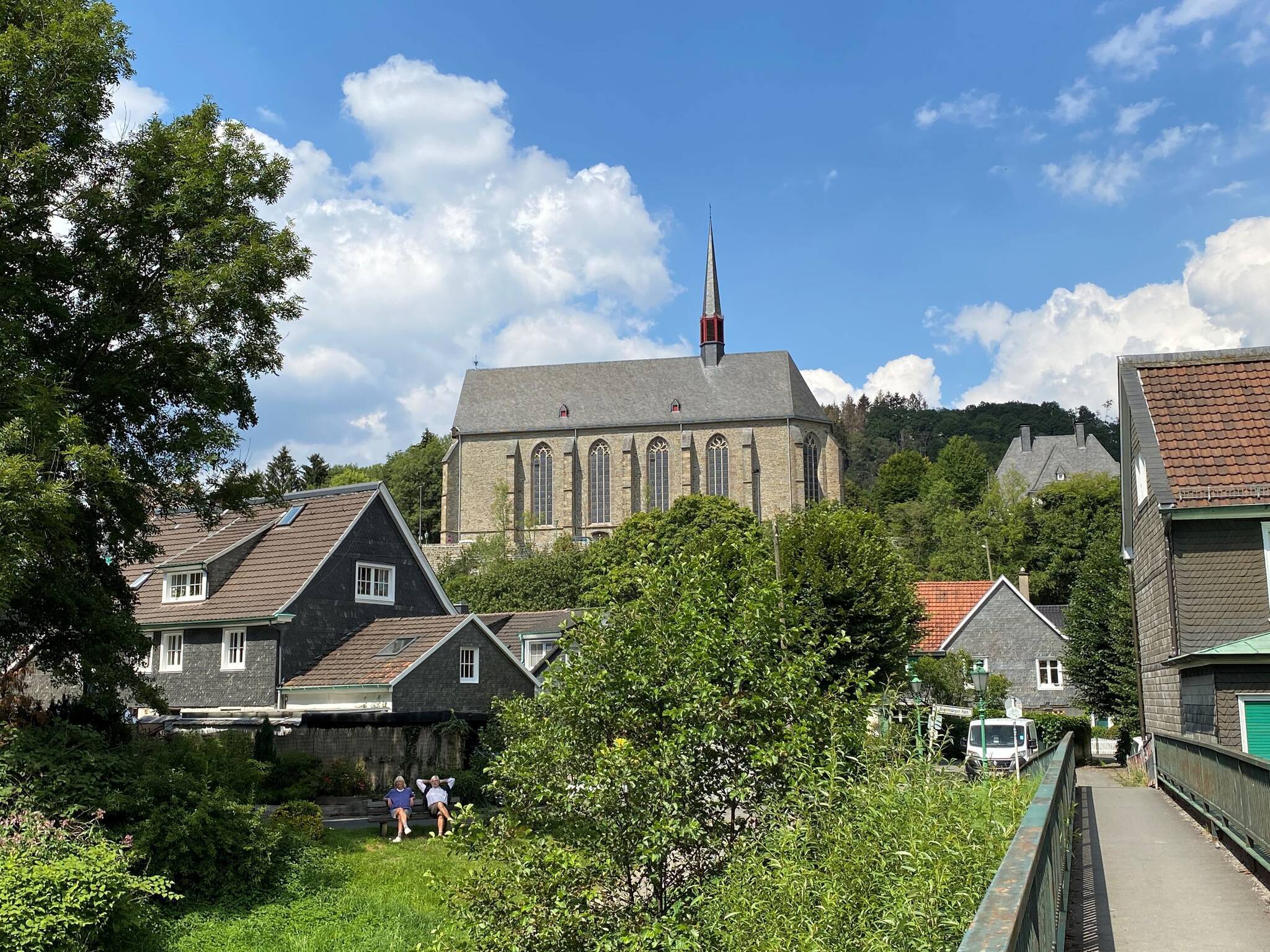  Die Klosterkirche in Beyenburg. 